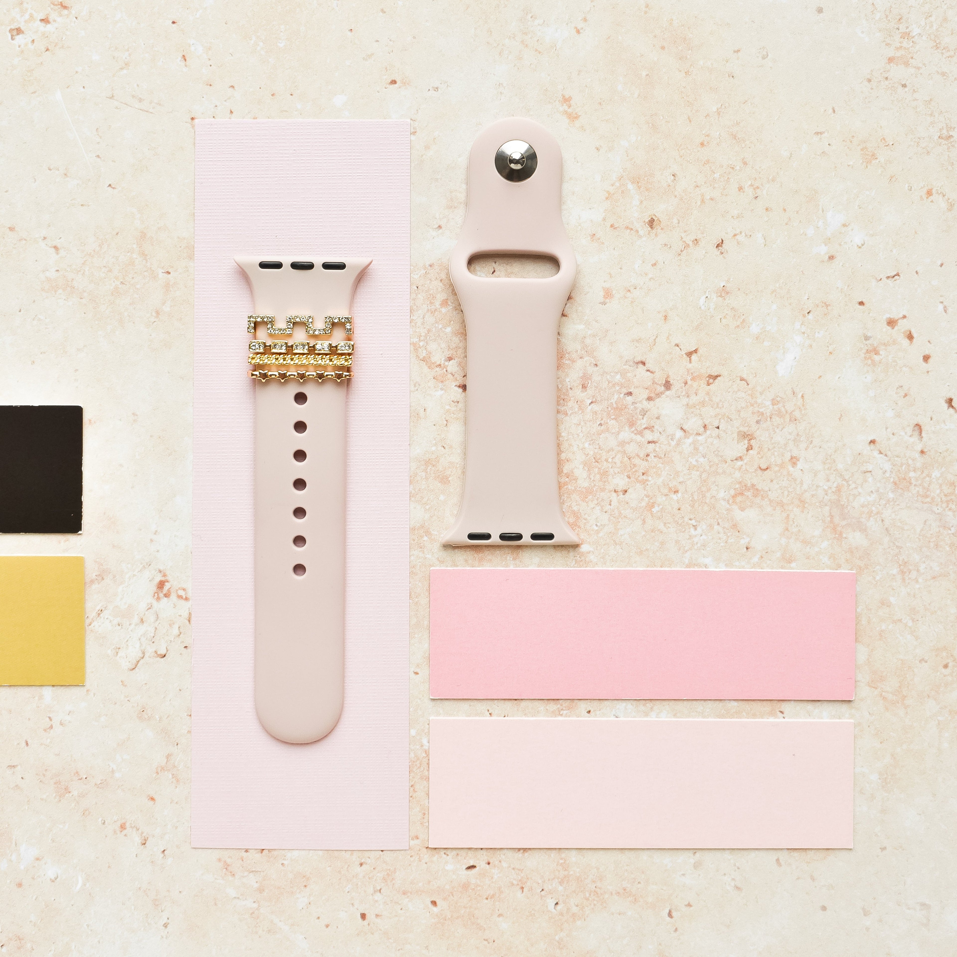 Saat Kayışı Süs Paketi - Işıltılı ve Şık