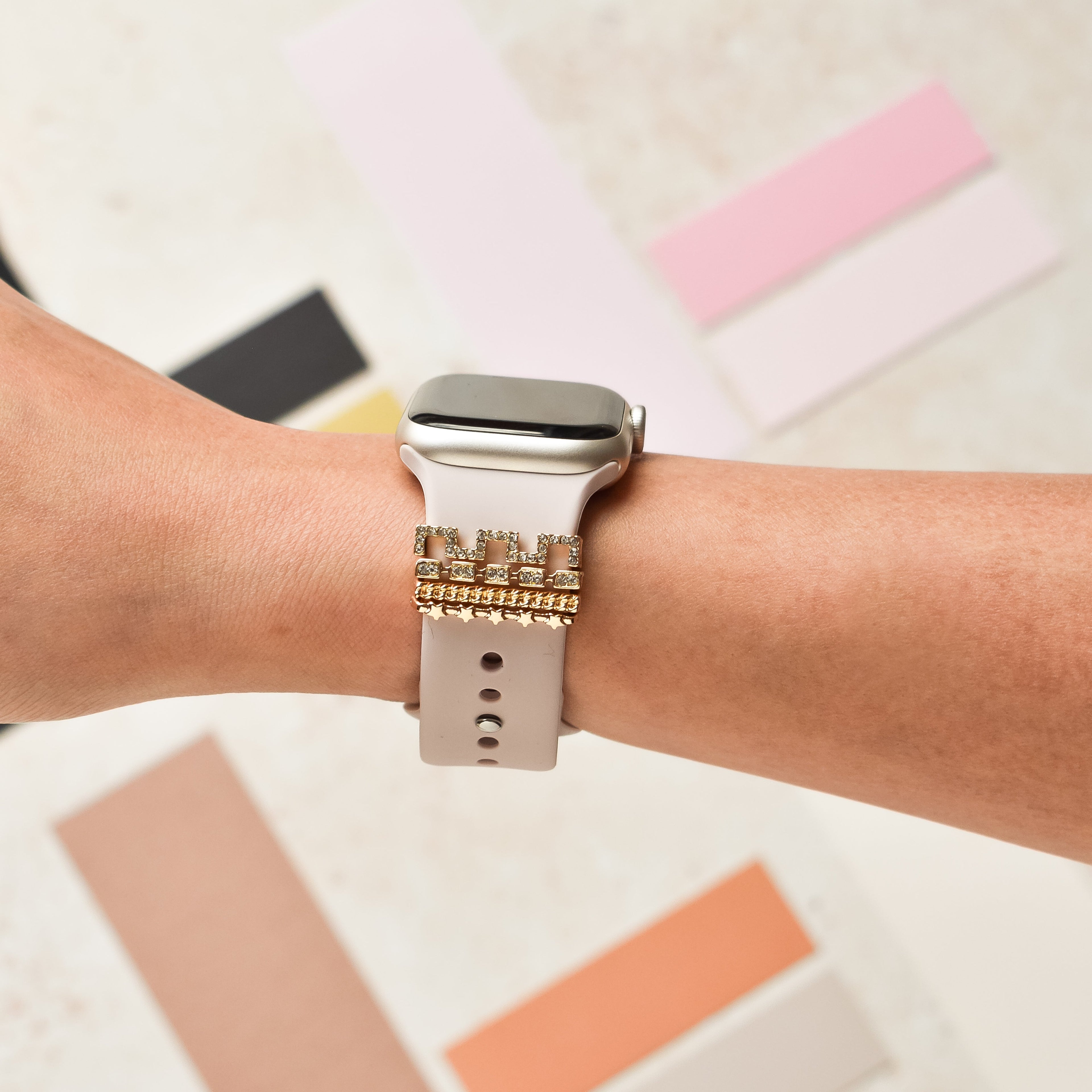 Saat Kayışı Süs Paketi - Işıltılı ve Şık