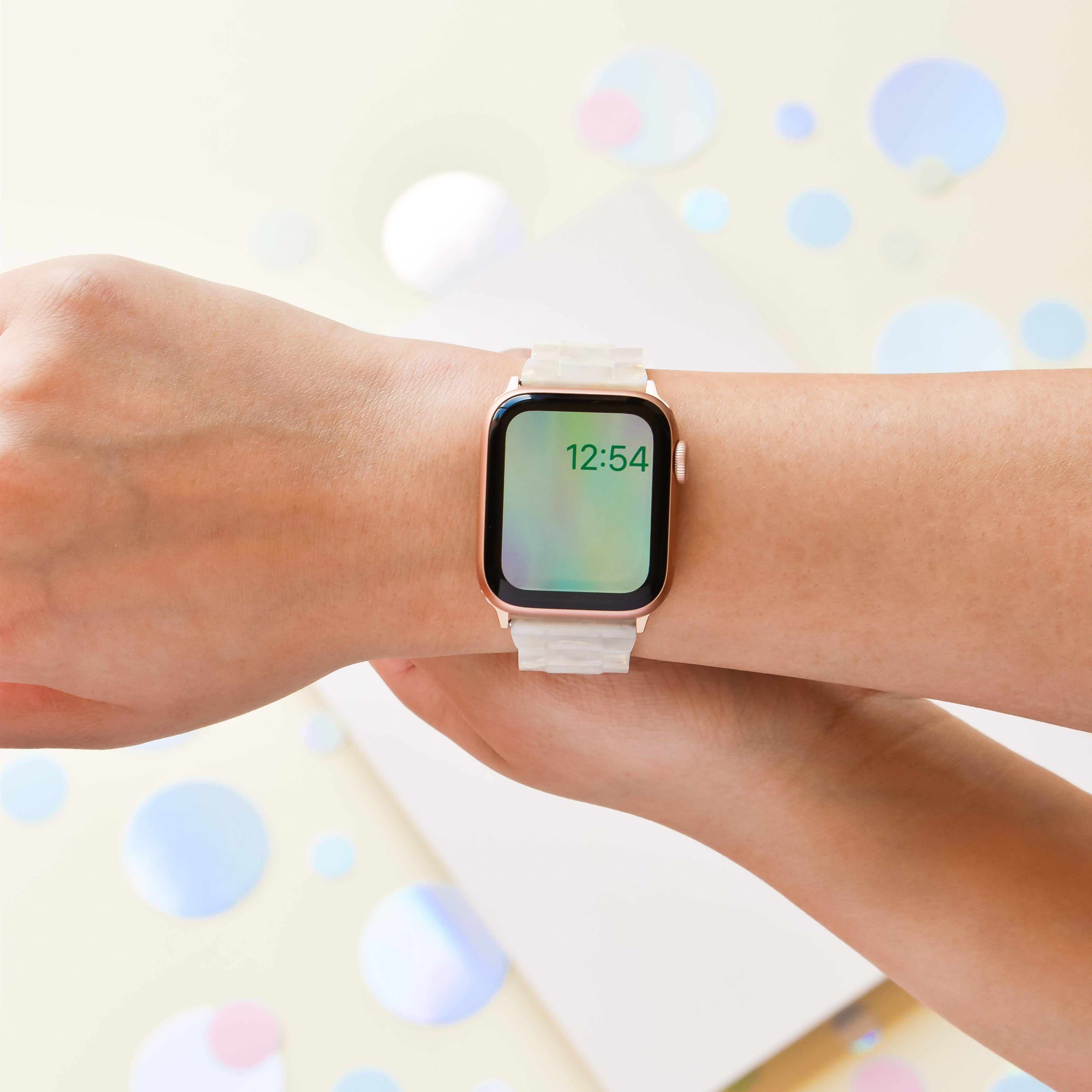 Lüks Işıltılı Apple Watch Kayışı