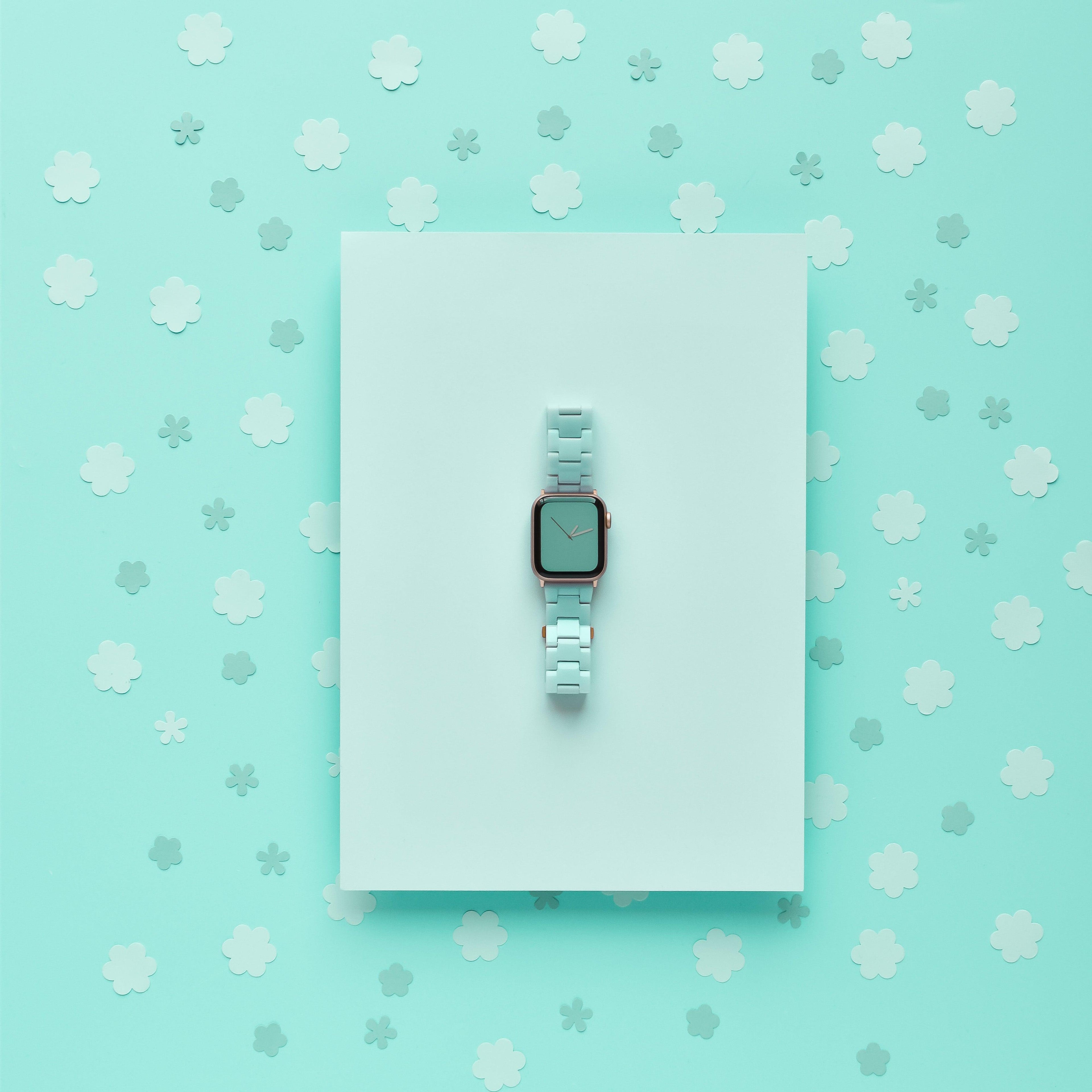 Lüks Pastel Nane Apple Watch Kayışı