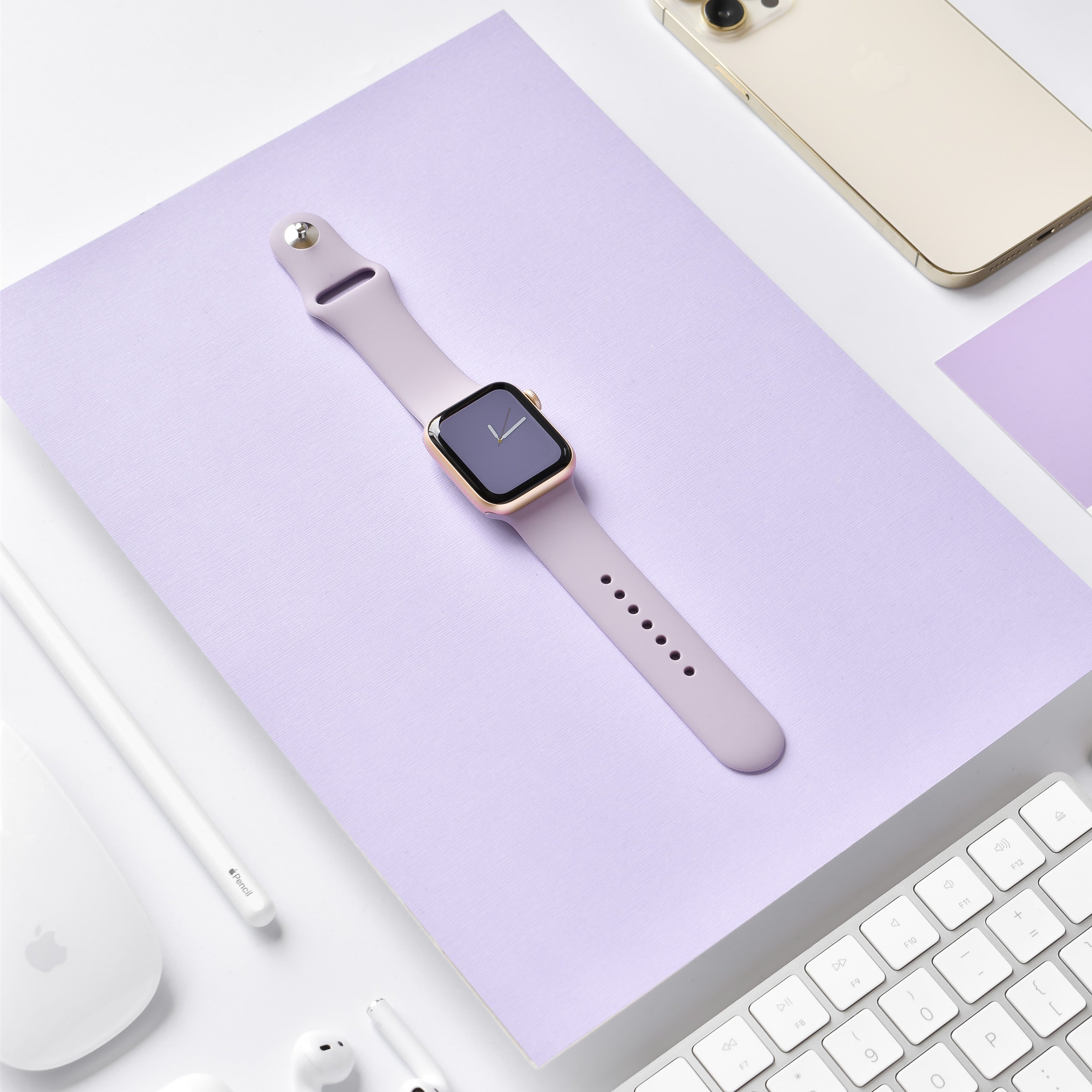 NAKD Apple Watch Kayışı - Lavanta Leylak
