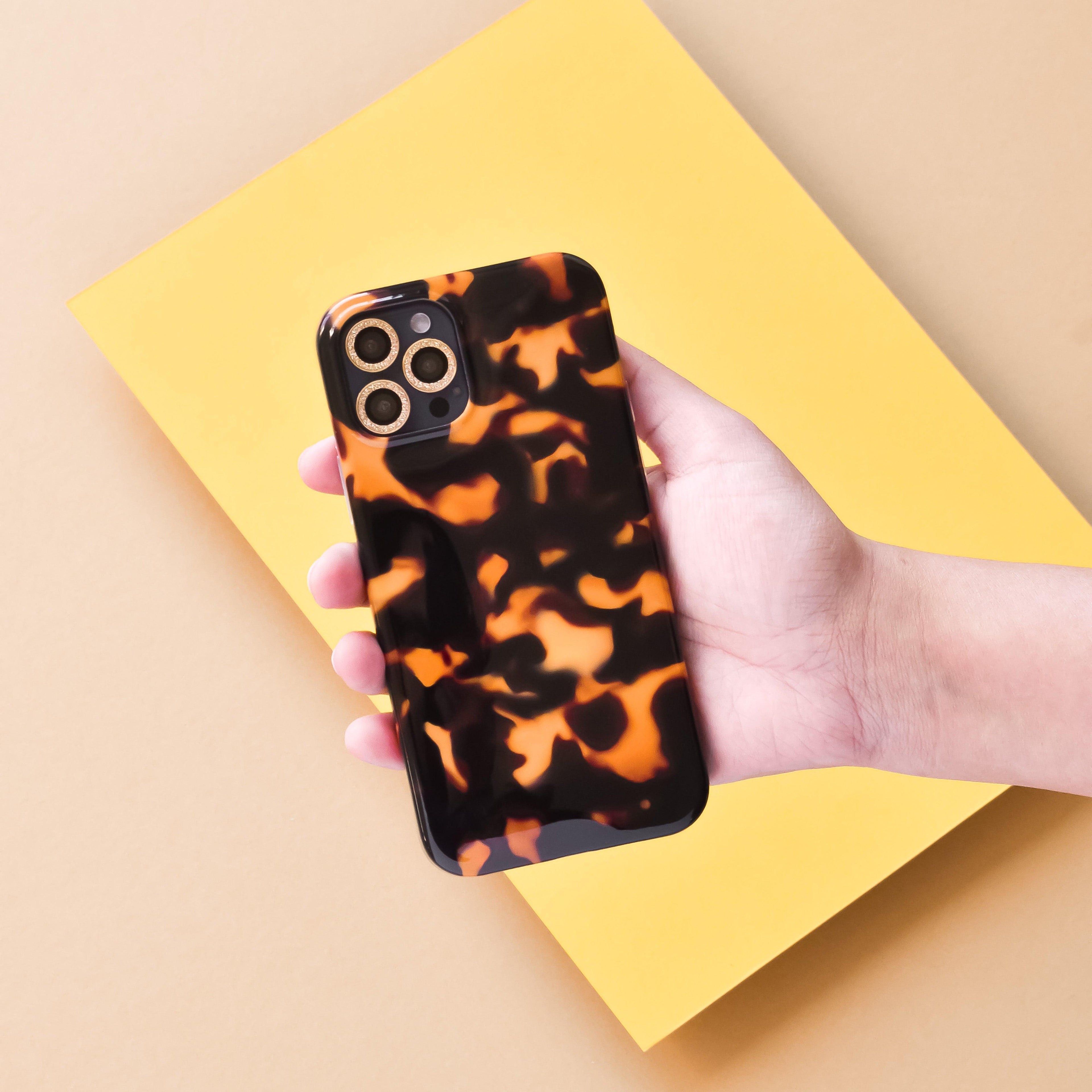 Koruyucu Kamera Lens Kapakları - Altın Simli