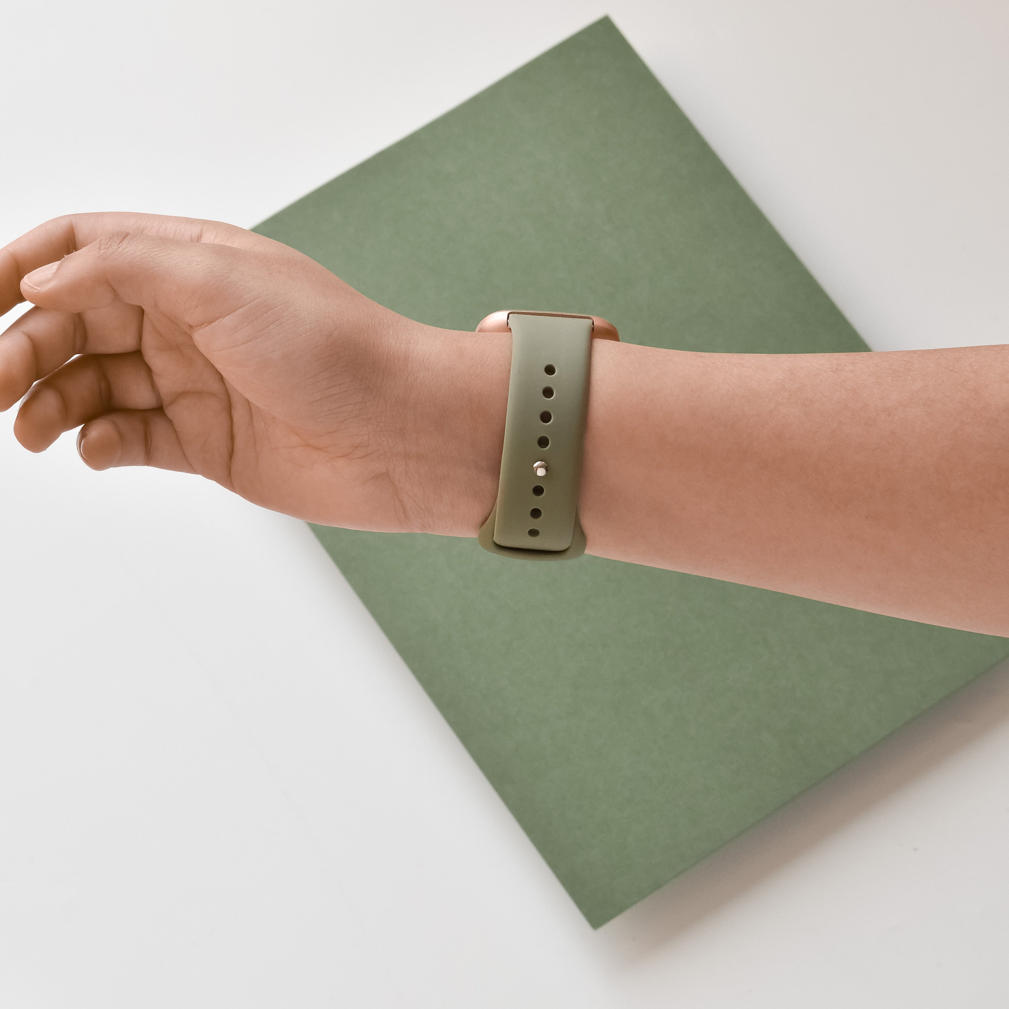 NAKD Fitbit Kayışı - Vintage Haki