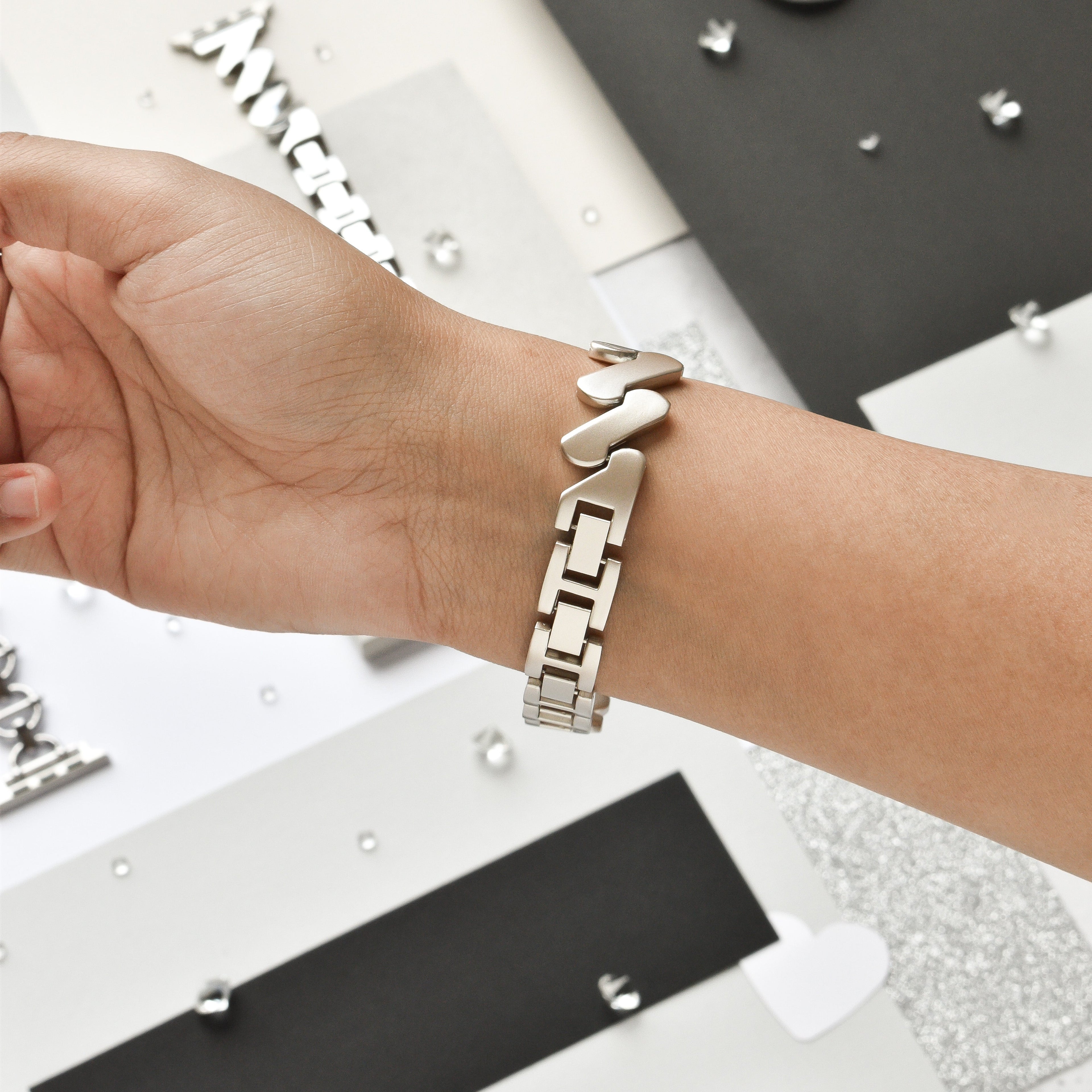 Dalgalı Apple Watch Kayışı - Yıldız Işığı