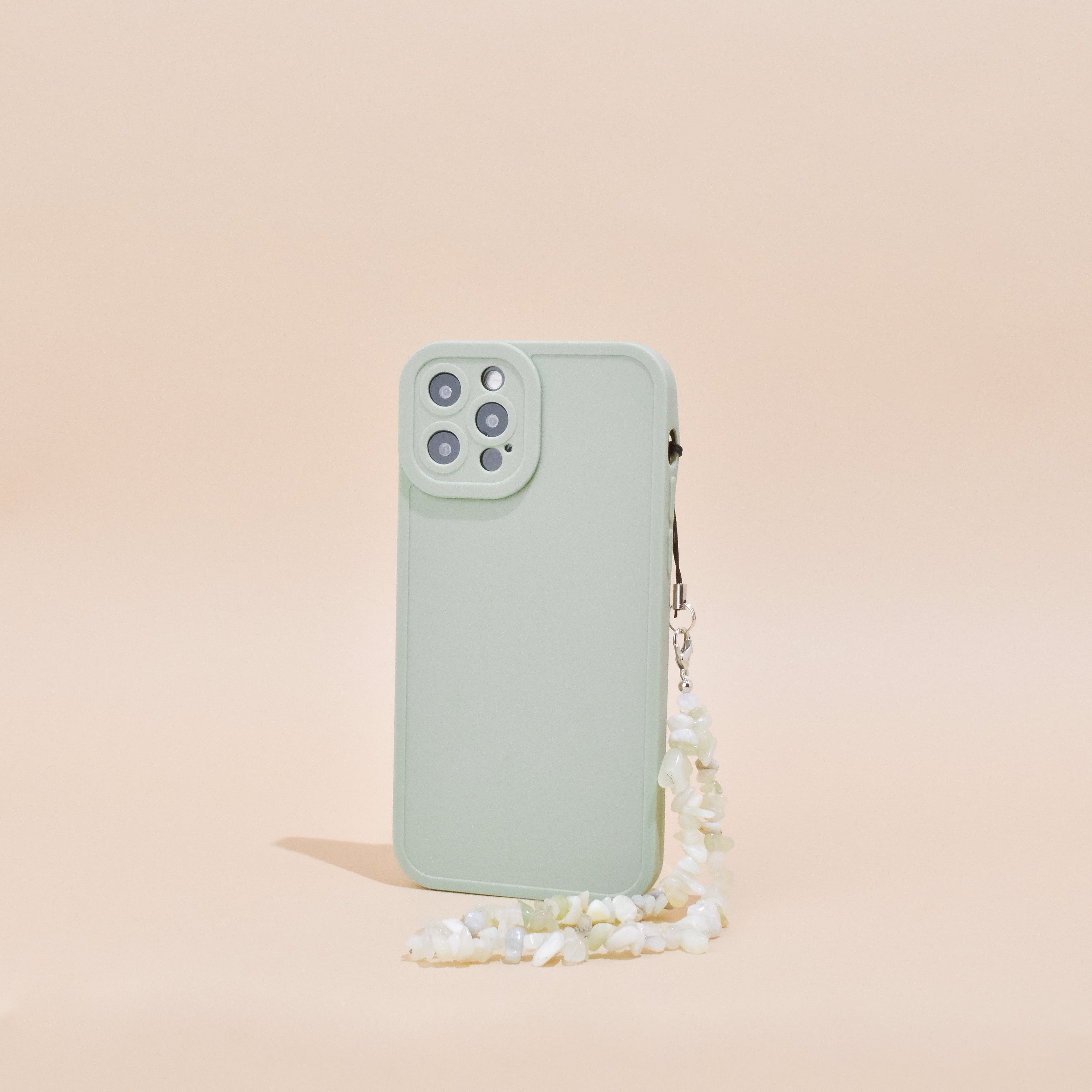 Kristal Telefon Askısı - Limon Yeşili