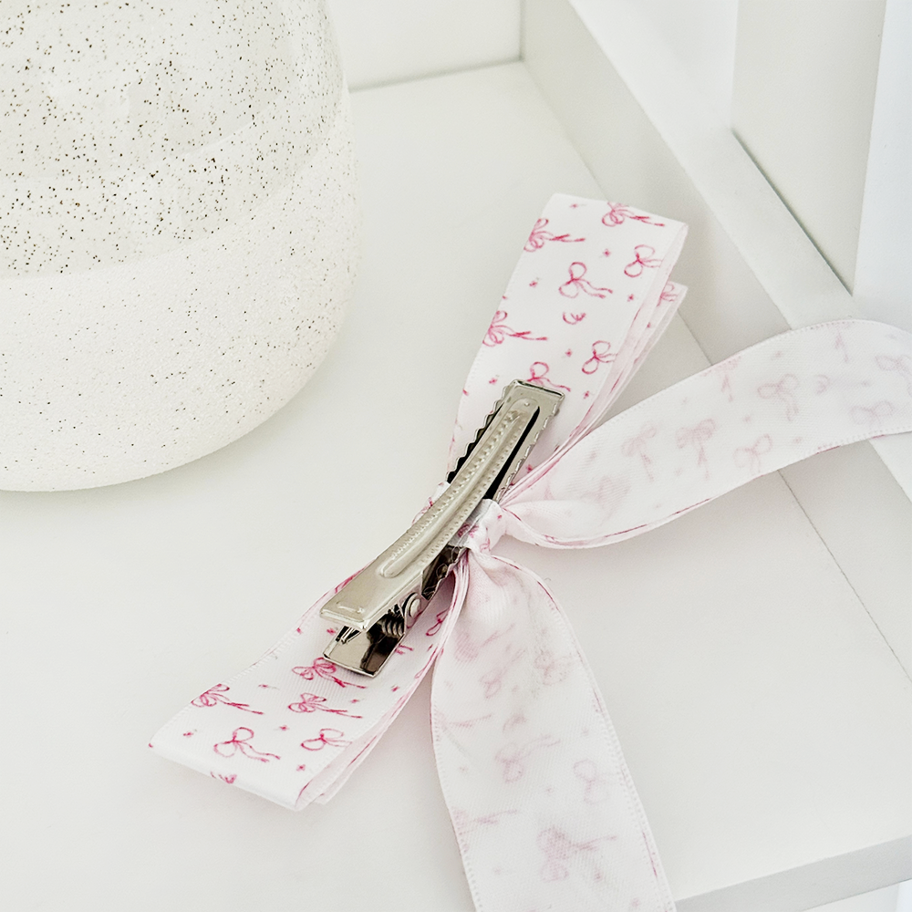 Ribbon Bow Clip - Dainty Bows