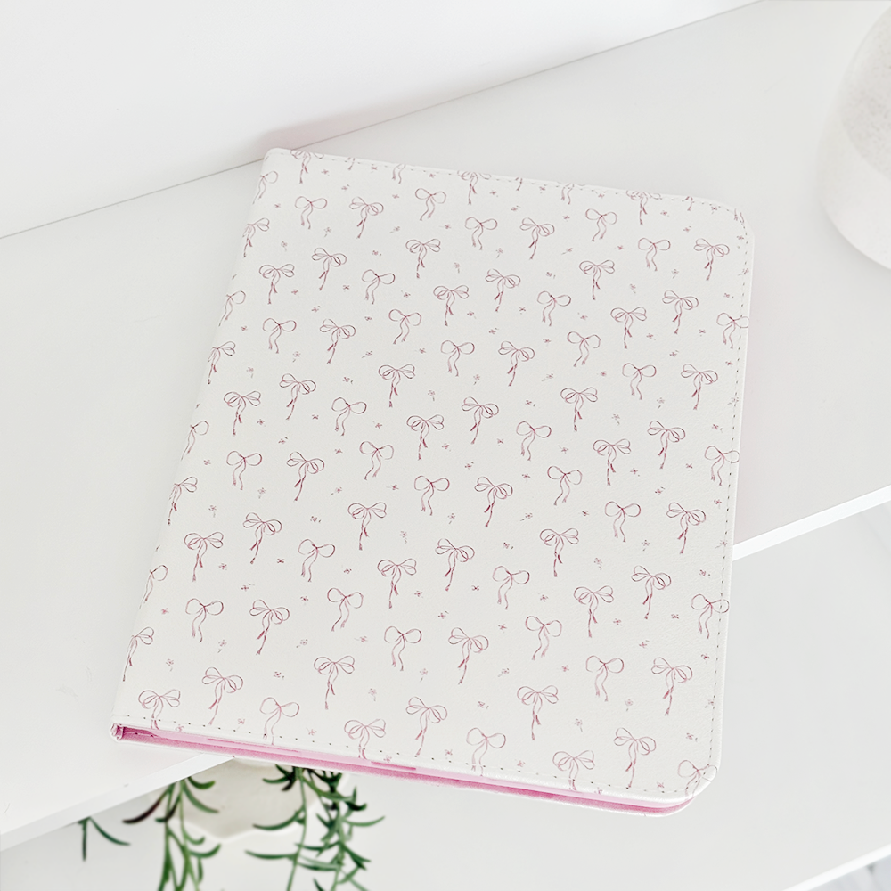 Zarif Fiyonklu iPad Kılıfı