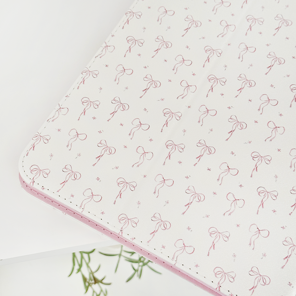 Zarif Fiyonklu iPad Kılıfı