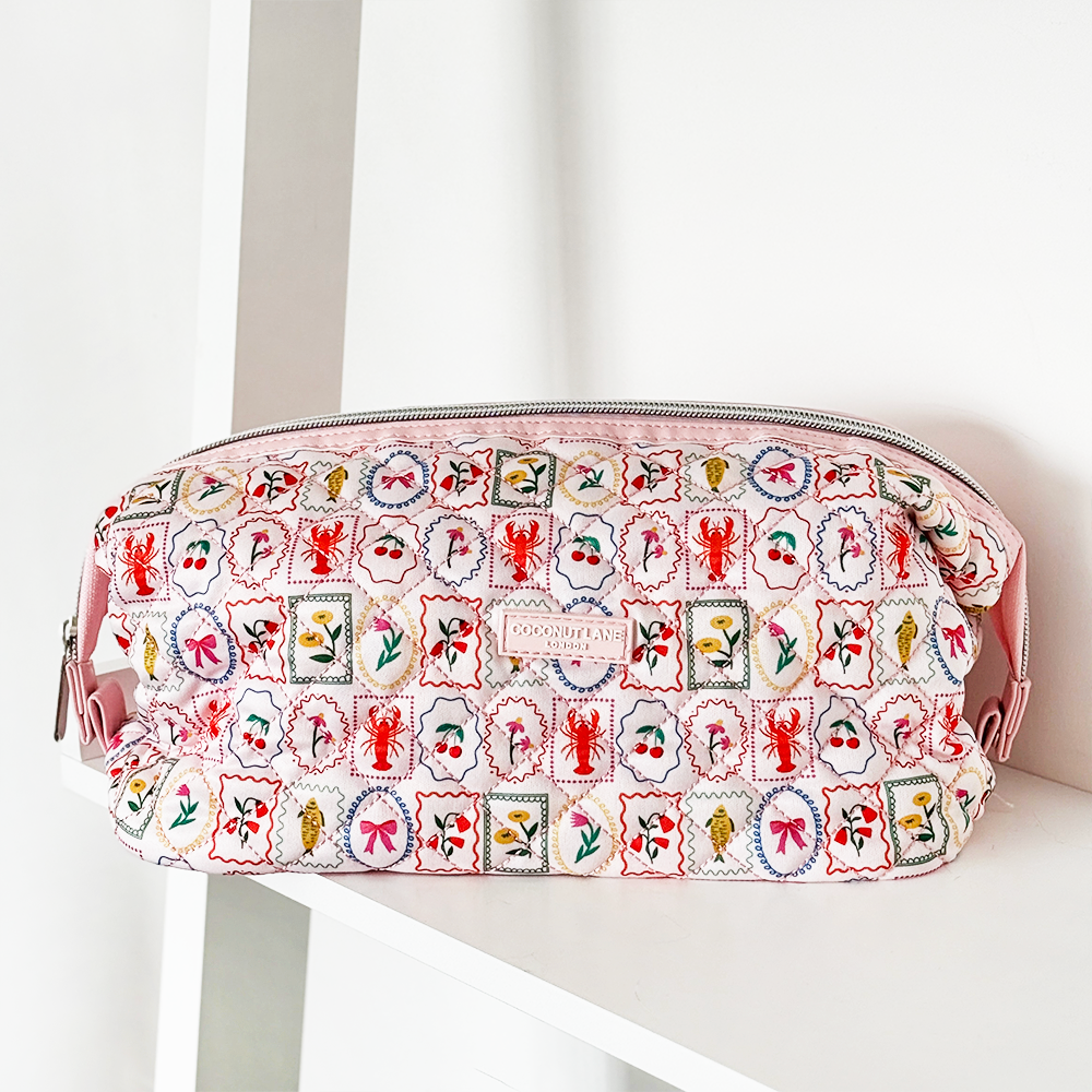 Genişletilebilir Makyaj Çantası - Kapitone Dolce Vita