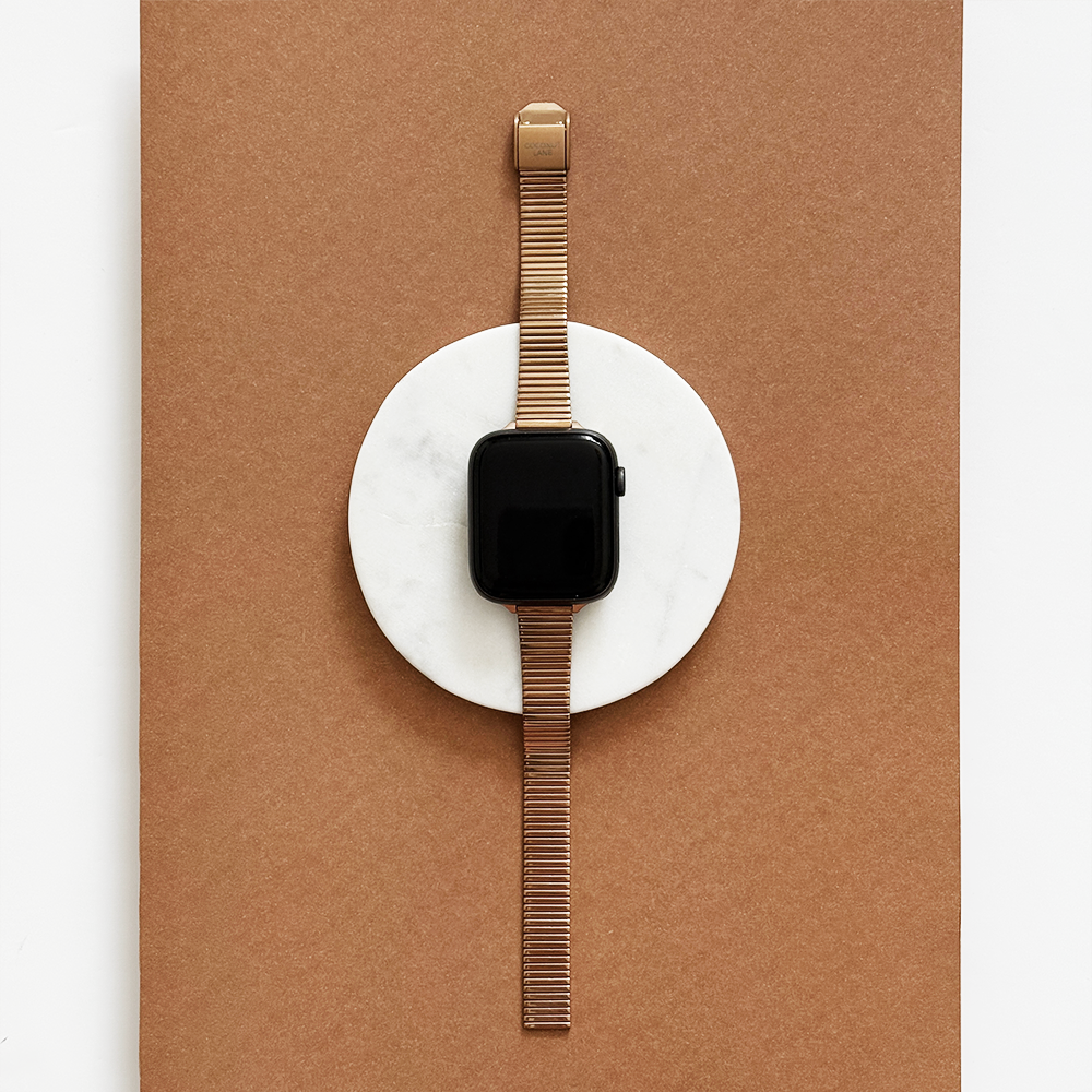 SLIM Fine Line Apple Watch Strap - Rose Gold