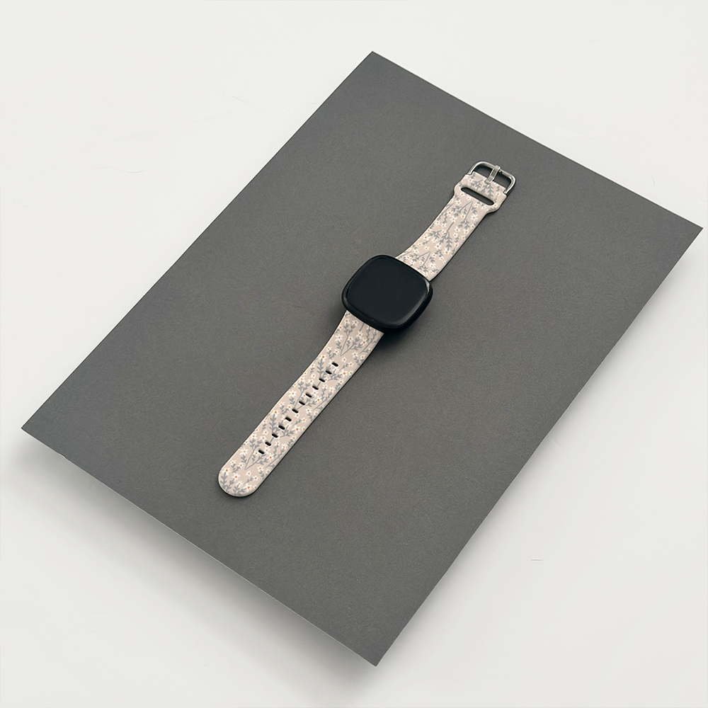 Fitbit Kayışı - Nude Çiçekler