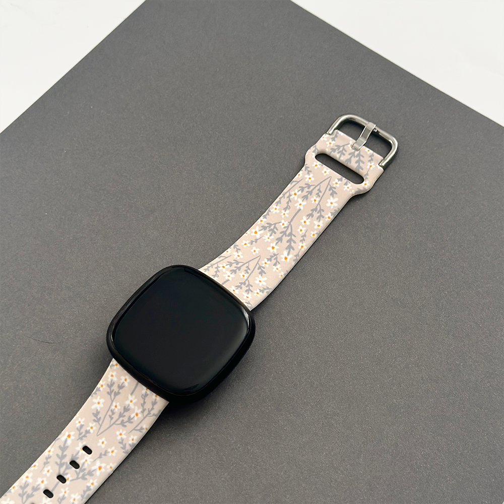 Fitbit Kayışı - Nude Çiçekler