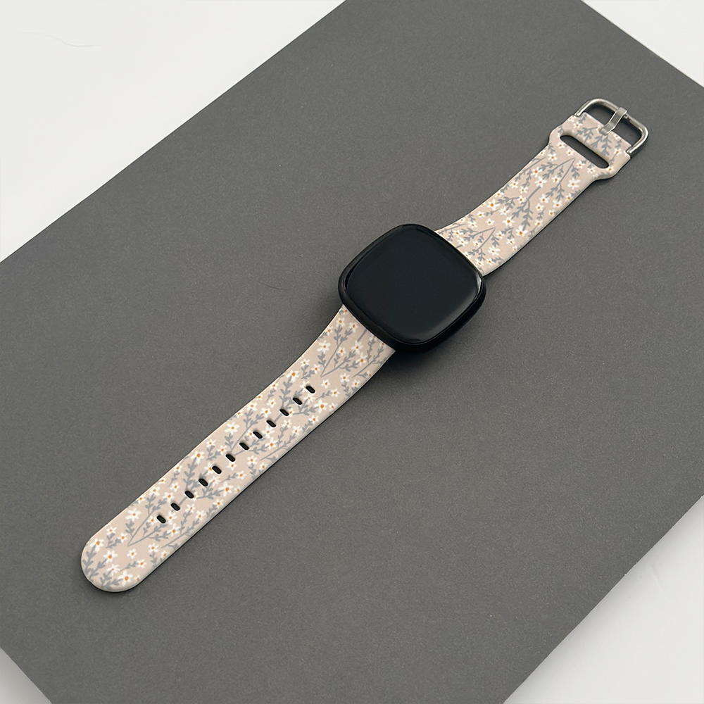 Fitbit Kayışı - Nude Çiçekler