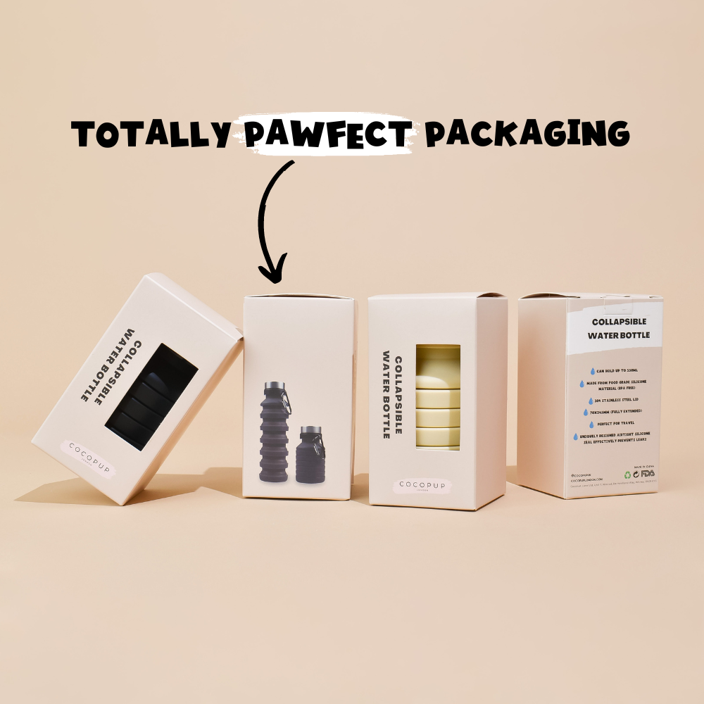 Cocopup Katlanabilir Su Şişesi - Nude 