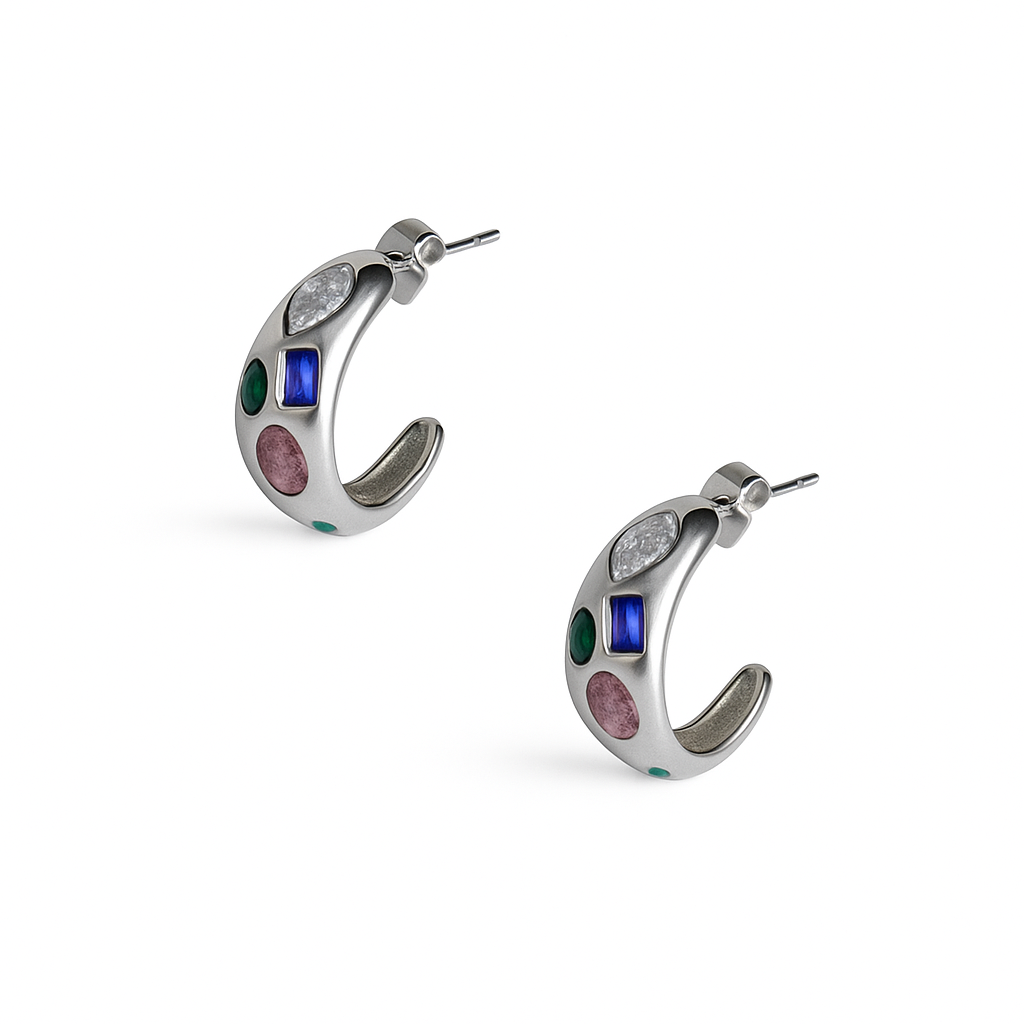 Gem Splash Earrings