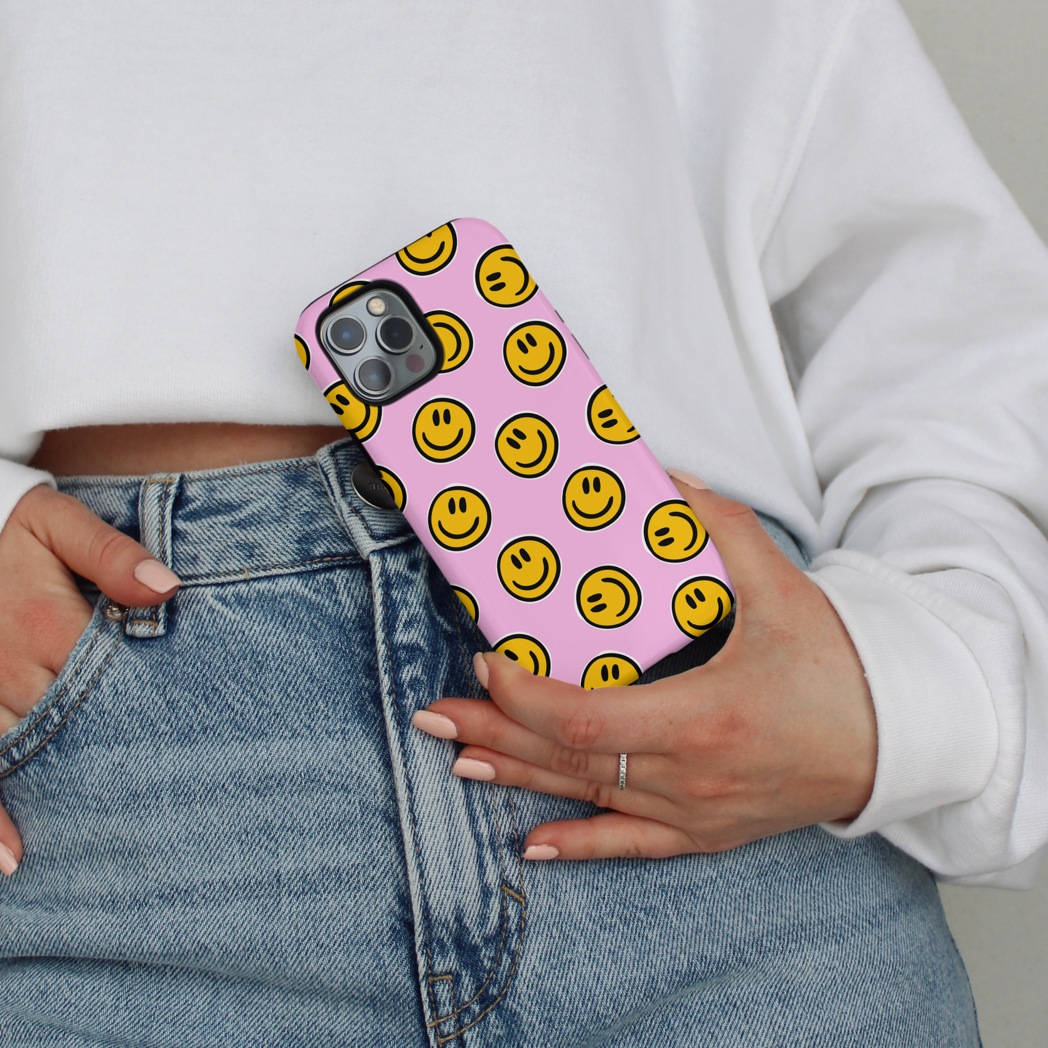 Tough Phone Case - Happy Smiley