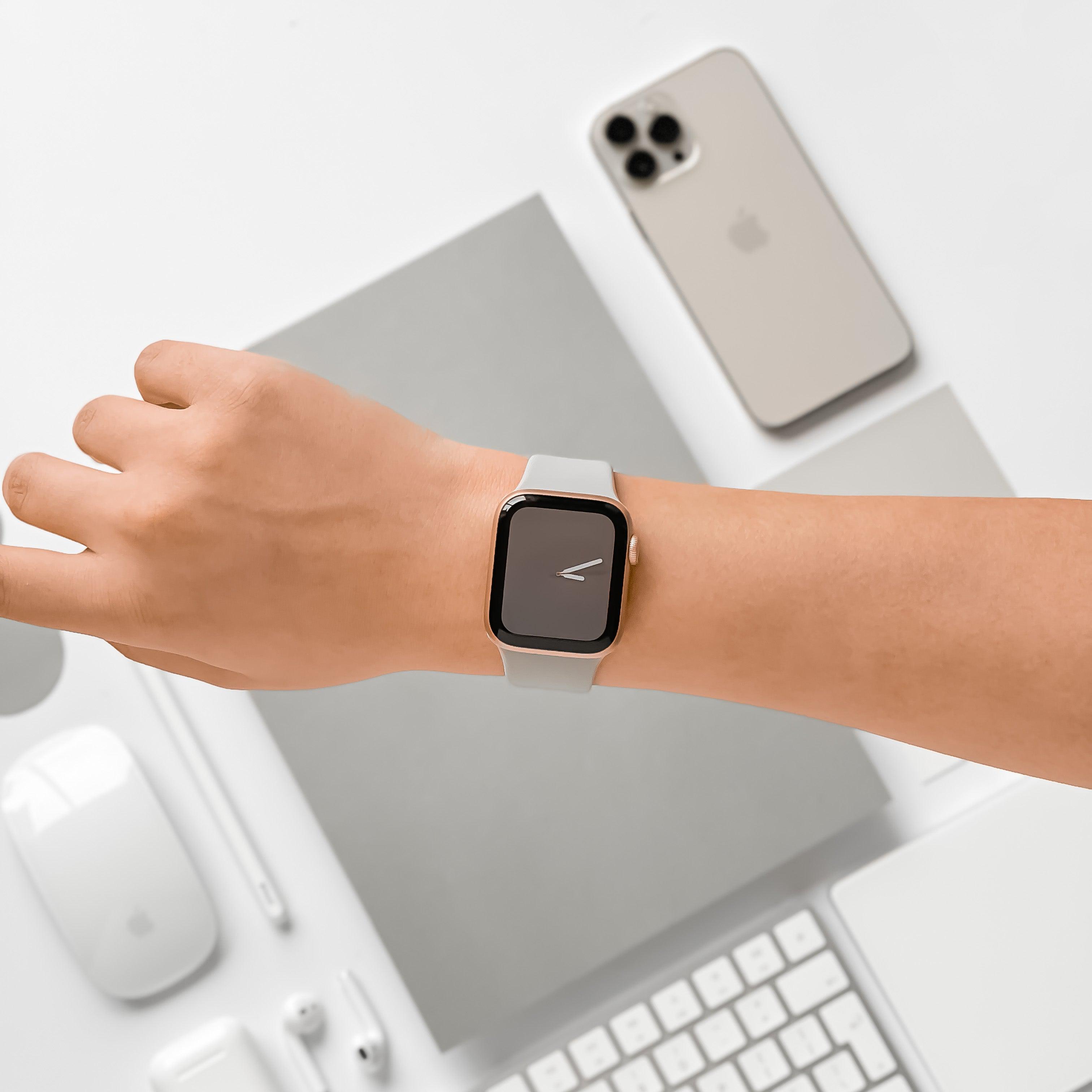 NAKD Apple Watch Kayışı - Buz Grisi