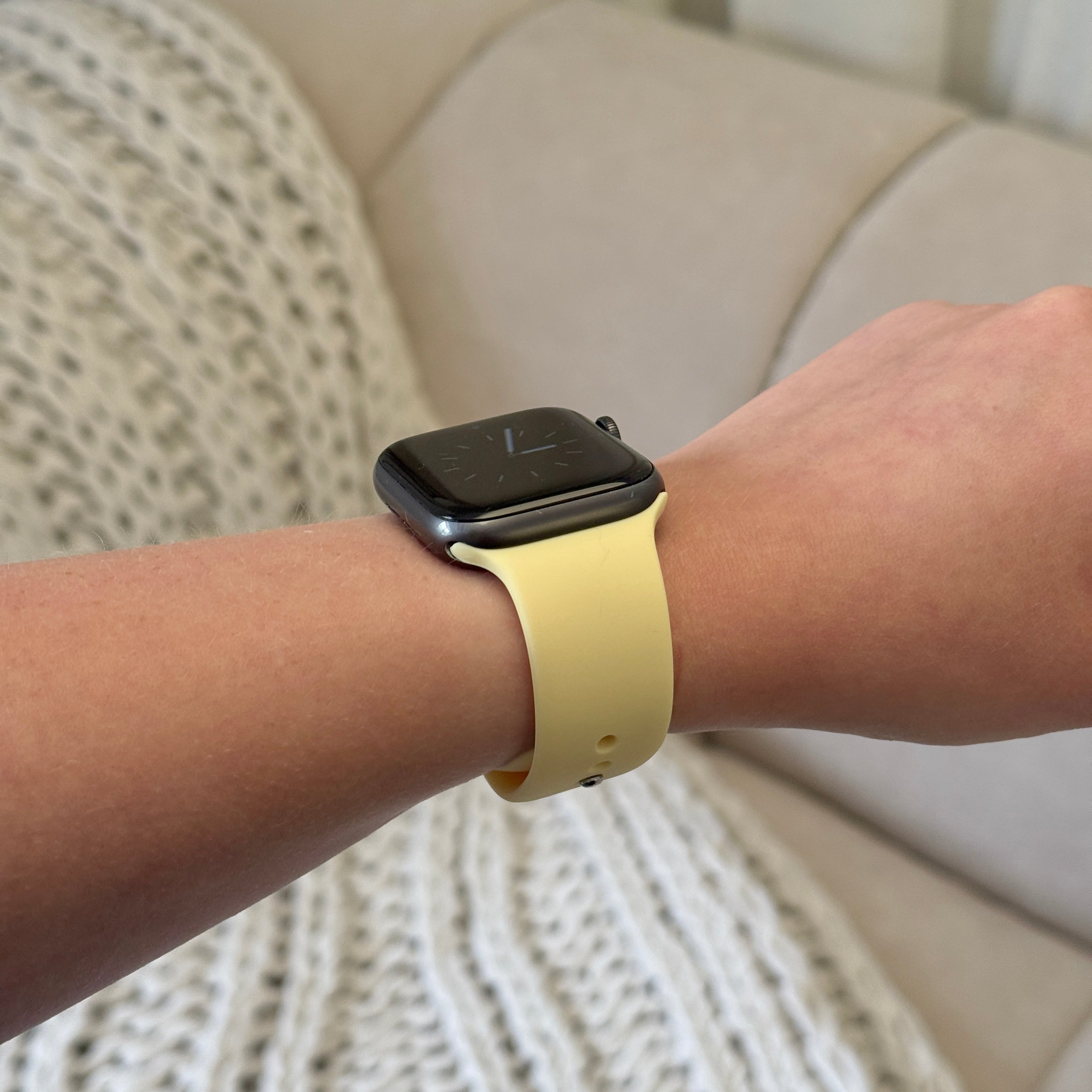 NAKD Apple Watch Kayışı - Tereyağı Sarısı
