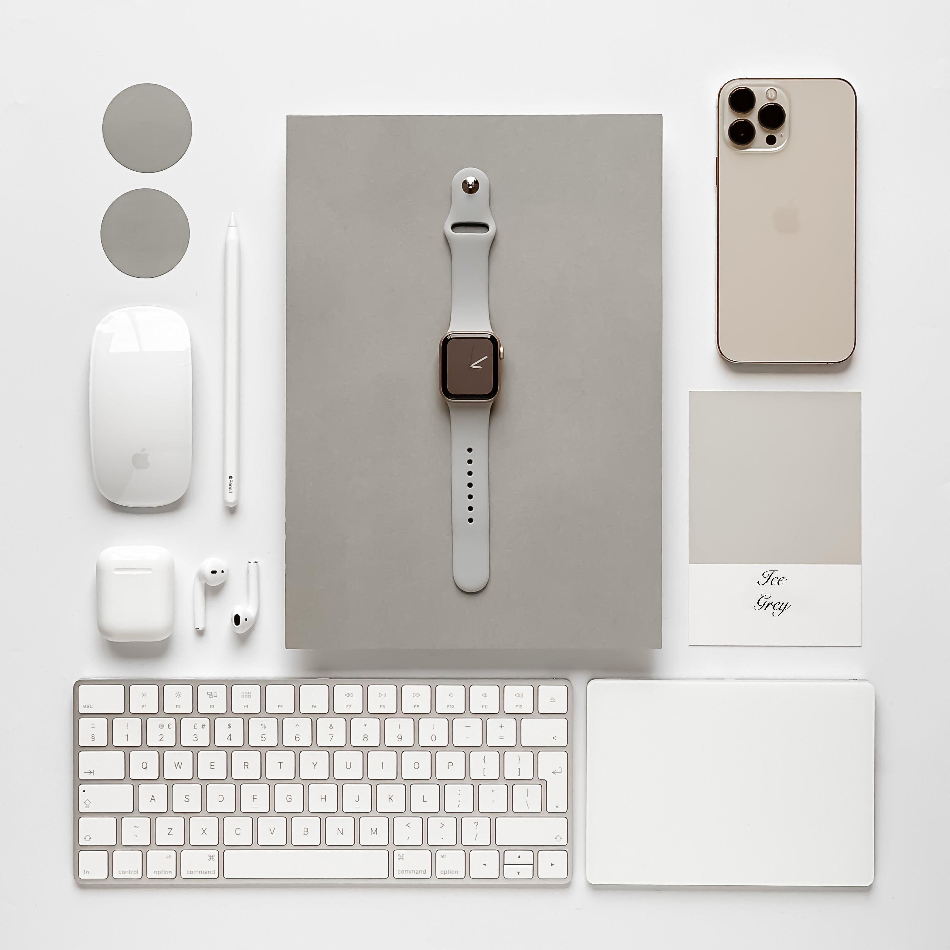 NAKD Apple Watch Kayışı - Buz Grisi