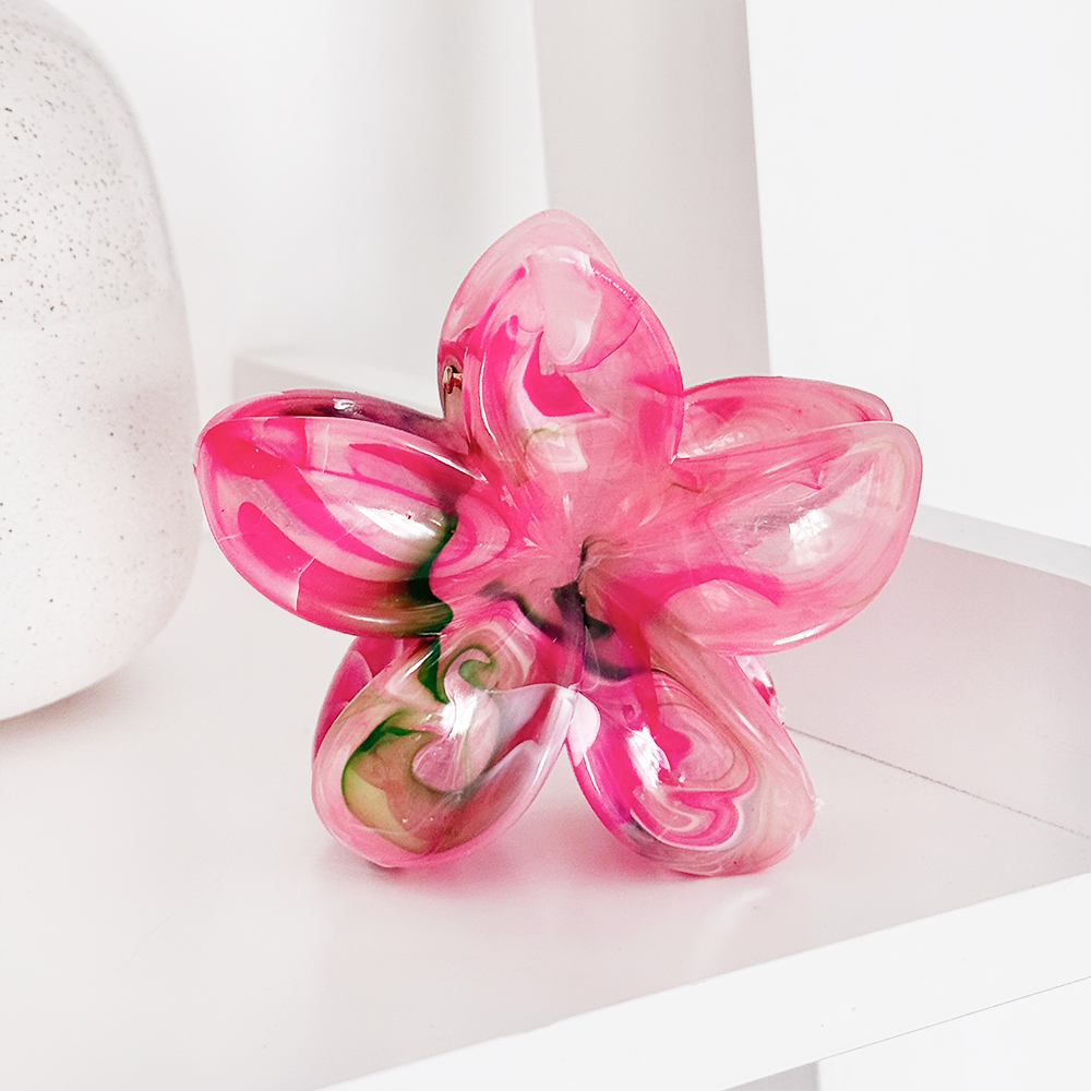 Tropical Flower Claw Clip - Island Bloom