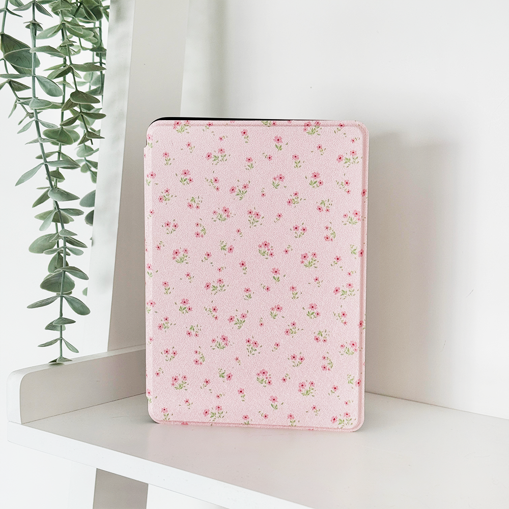Ditsy Floral Pink Kindle Case
