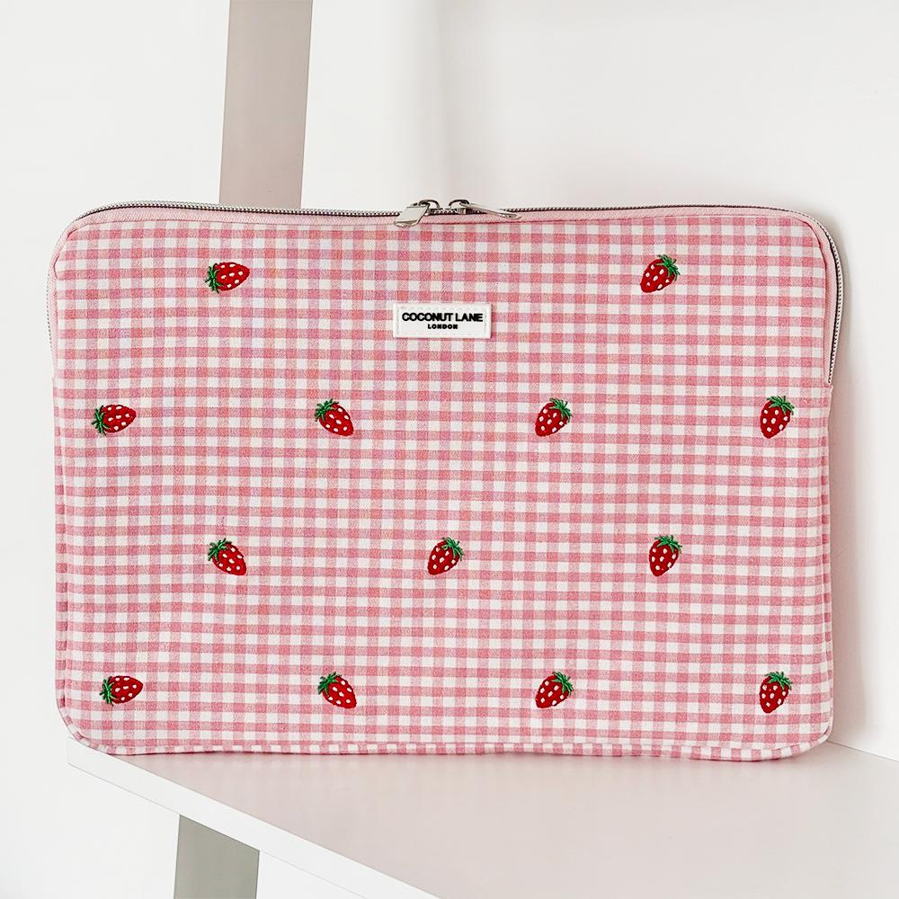 Strawberry Picnic Laptop Sleeve
