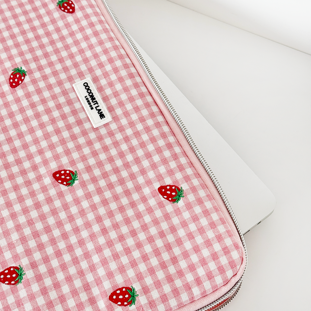 Strawberry Picnic Laptop Sleeve