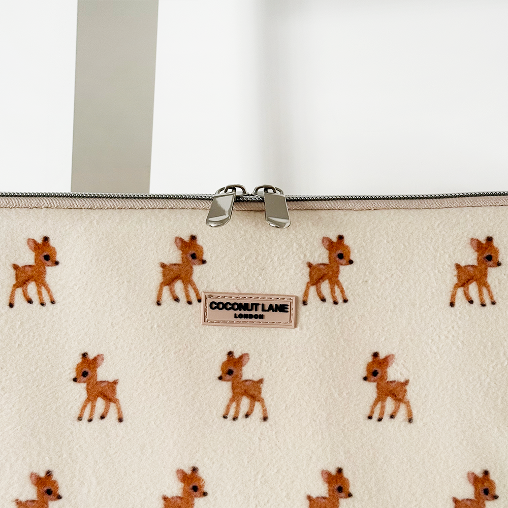 Fleecy Fawn Laptop Sleeve