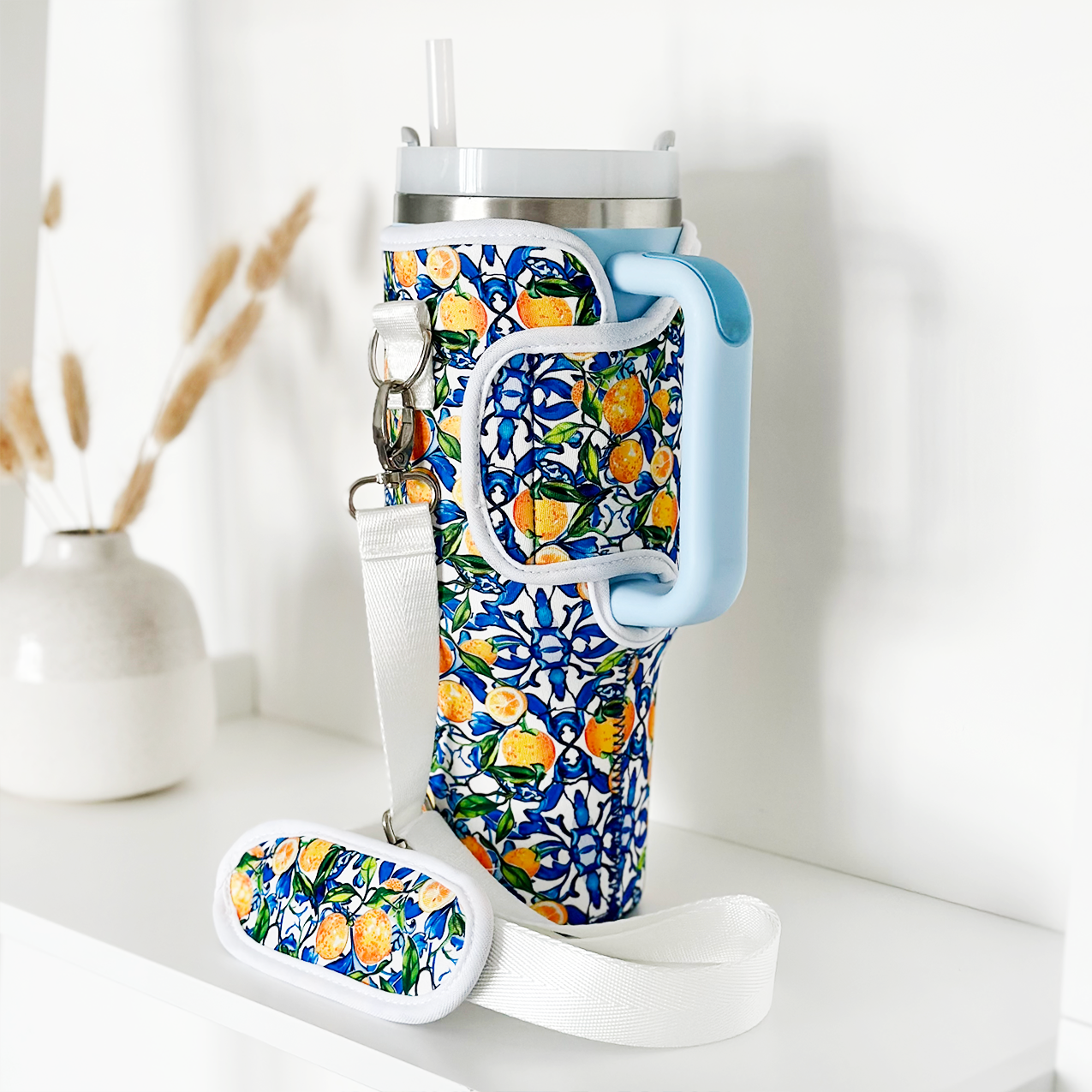 Tumbler Carry Case - Amalfi Lemon