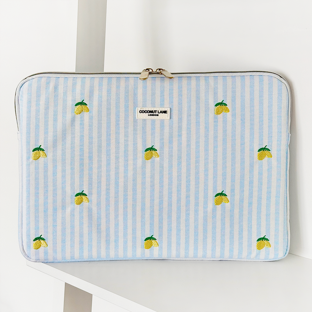 Living La Vida Lemon Laptop Sleeve
