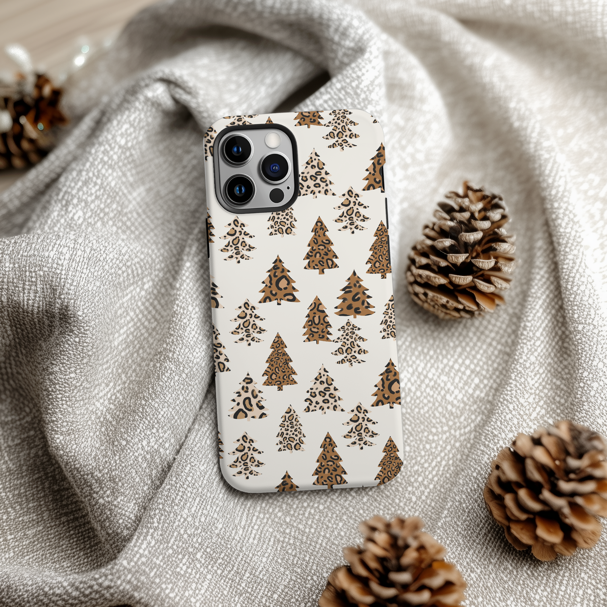 Tough Phone Case - Leopard Trees