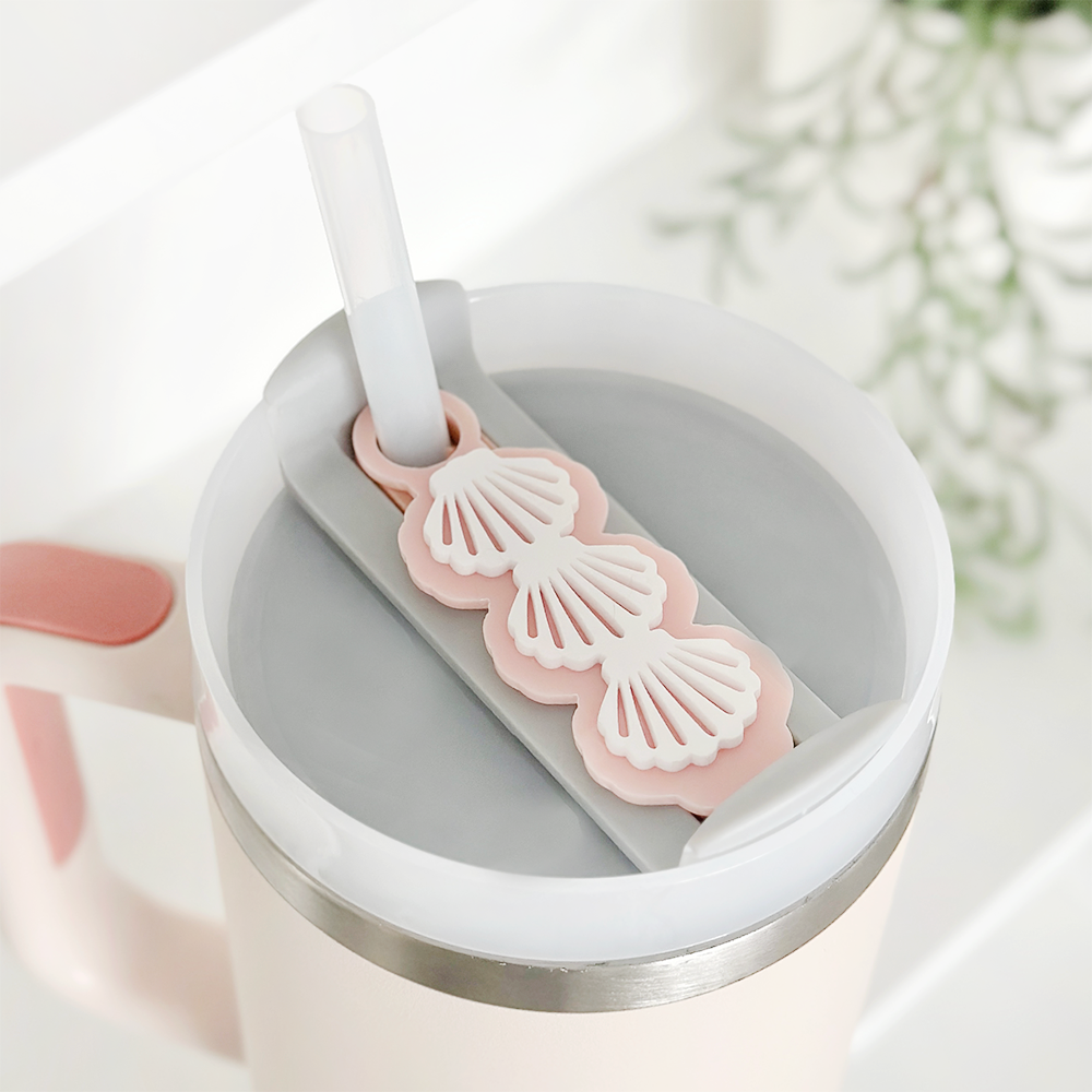 Denizkızı Temalı Bardak Üstü Süsü - Pembe 