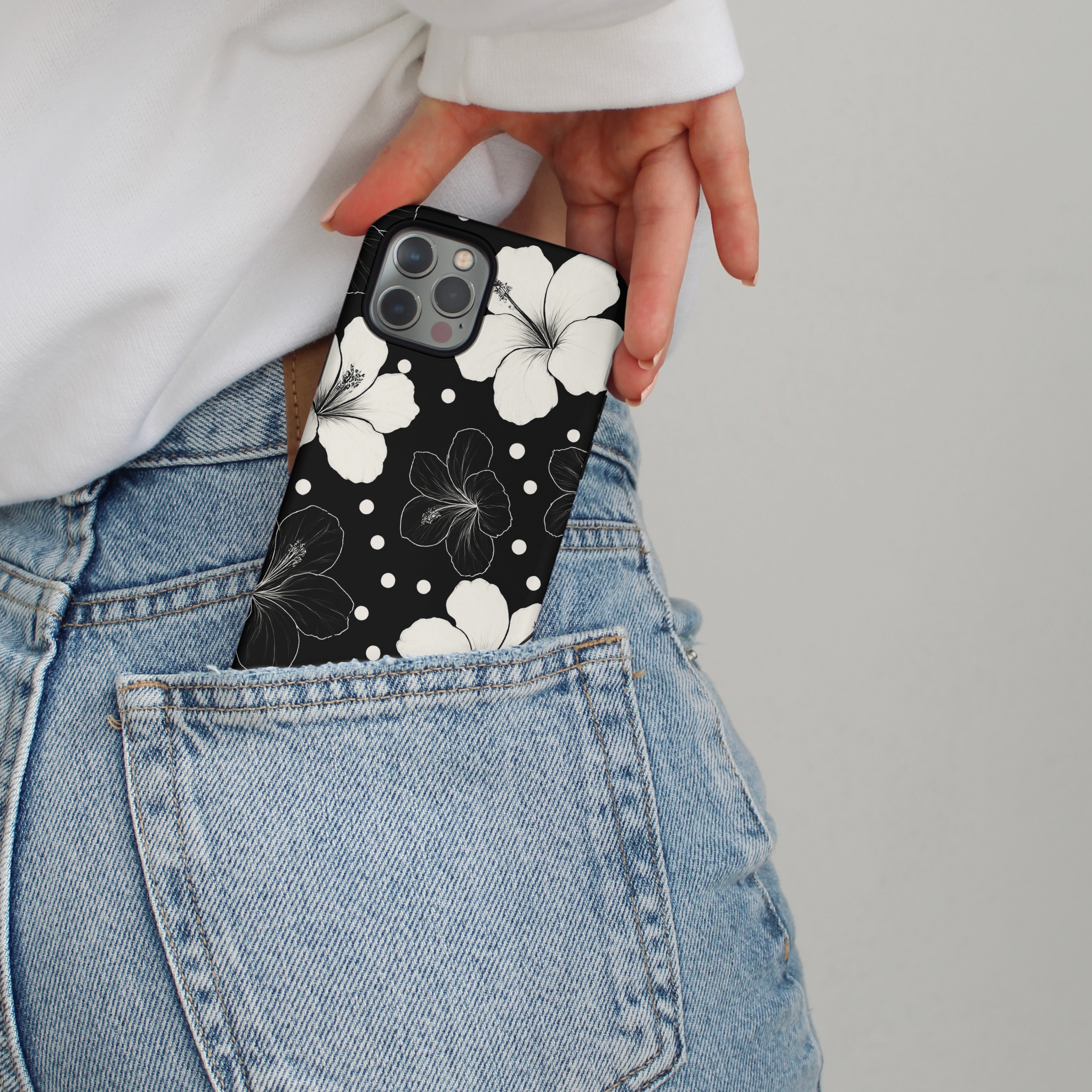 Tough MagSafe® Phone Case - Mono Flora