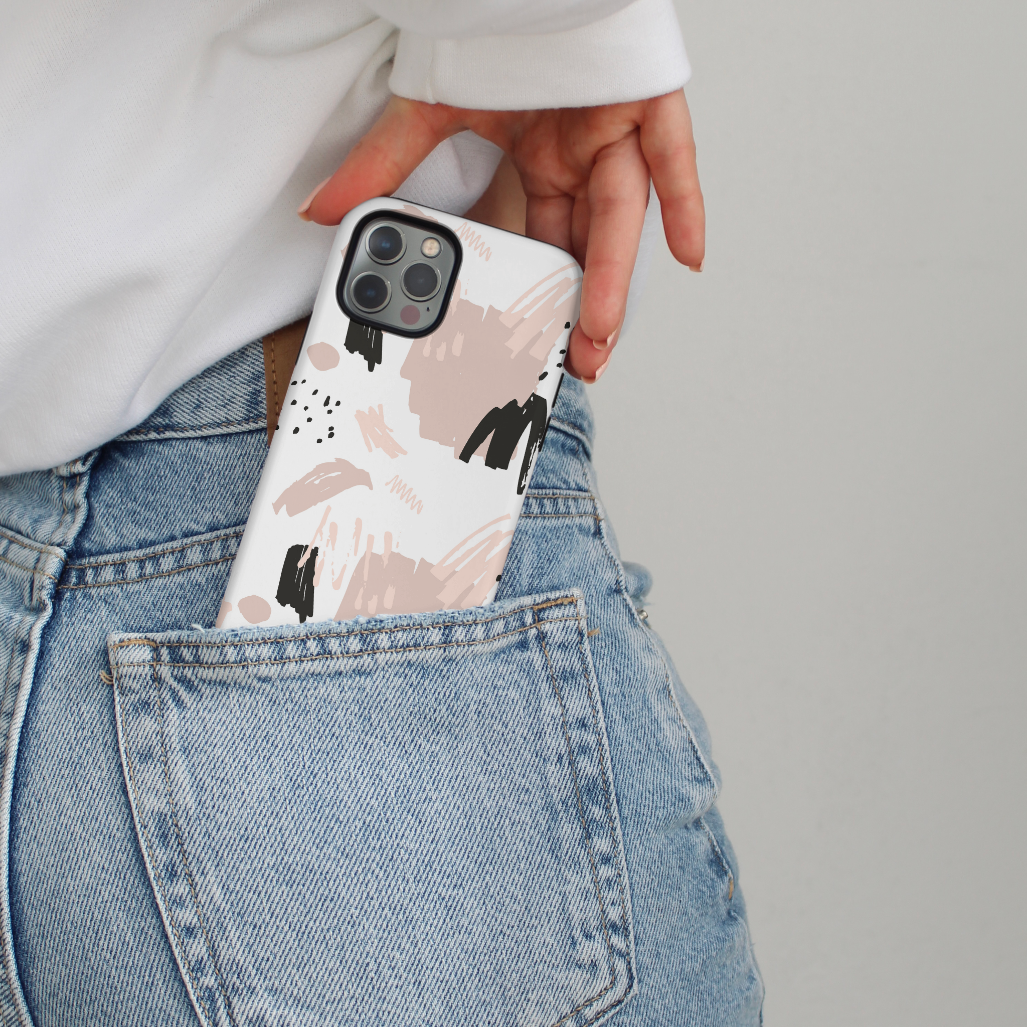 Tough MagSafe® Phone Case - Nude Abstract