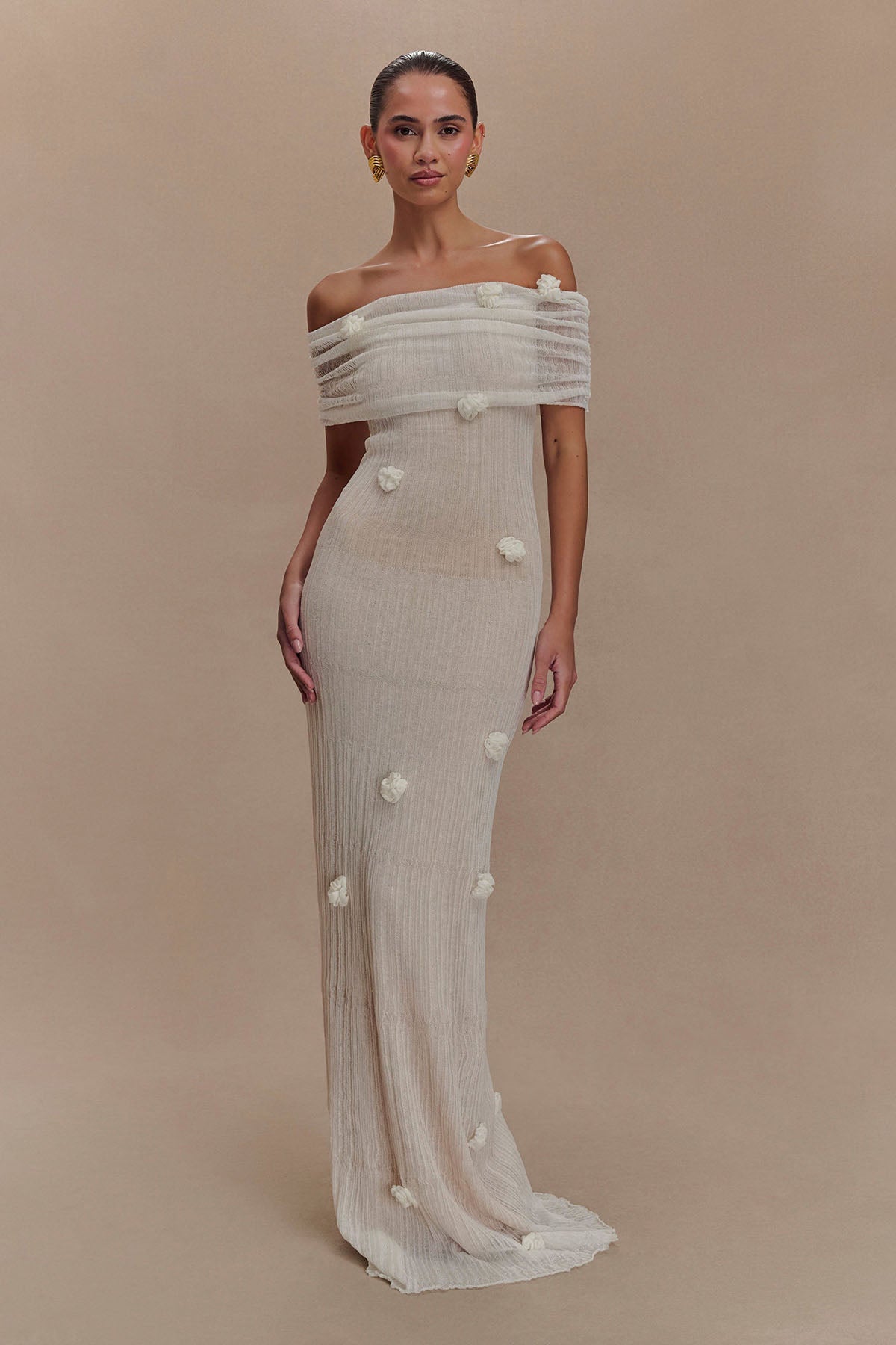 Orchid Knit Maxi Dress