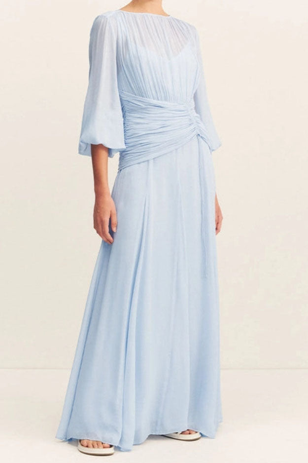 Tea Break French Blue Dress