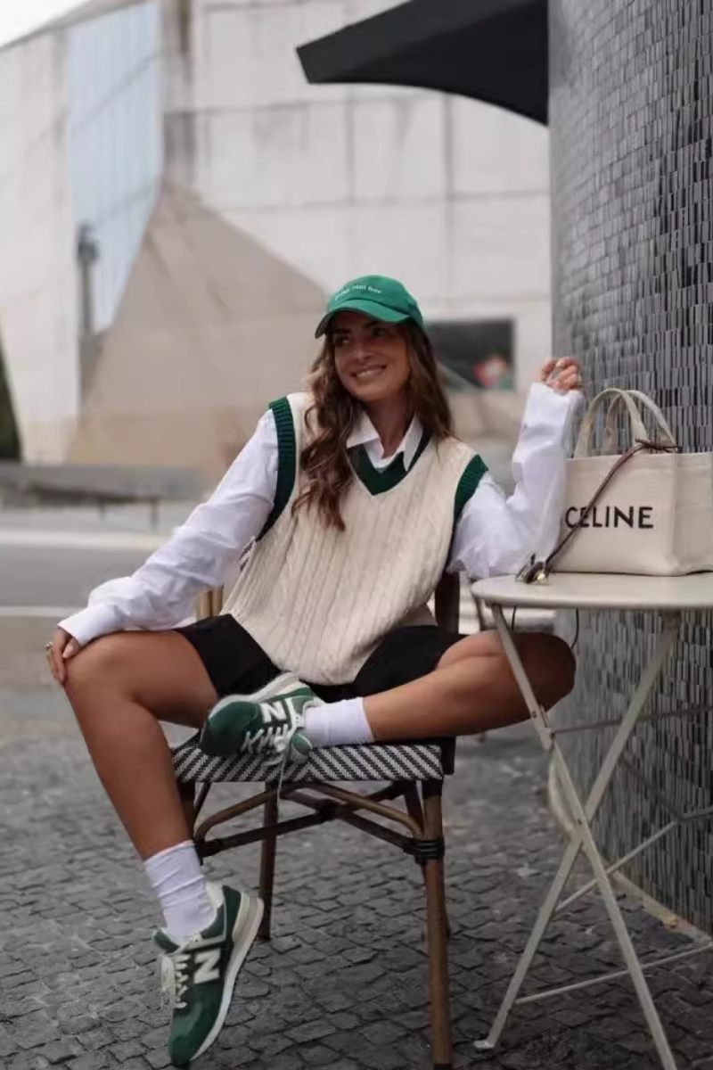 Cable Knit Vest Sweater