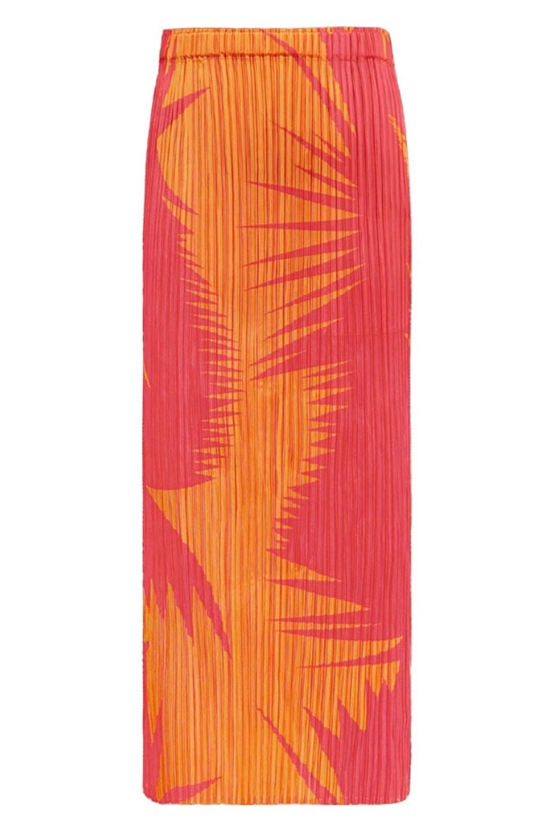 Pleated Lapel Top Two-Piece Set Skirt