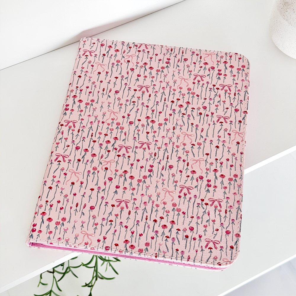 Peony Bow iPad Case