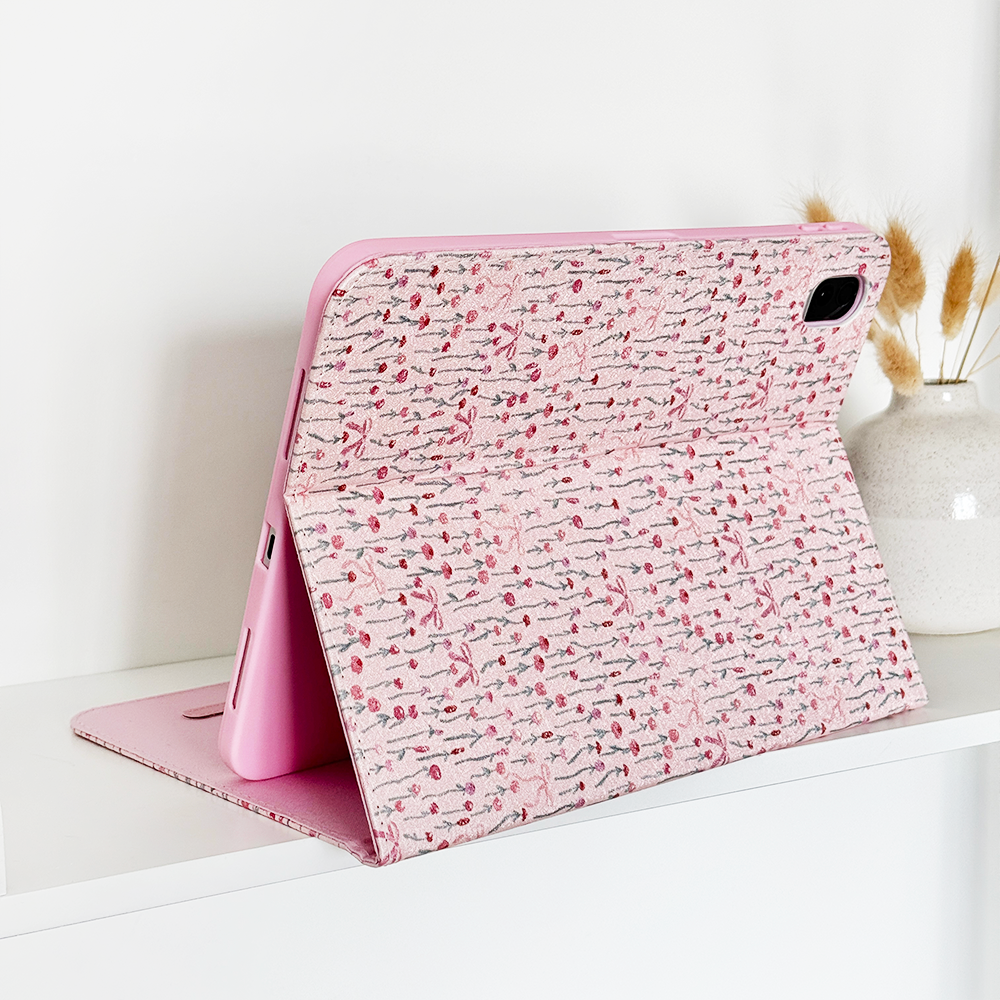 Peony Bow iPad Case