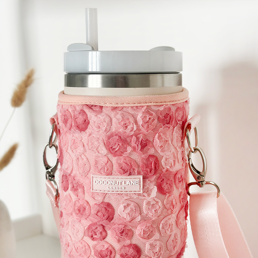 Tumbler Carry Case - Peony Bloom