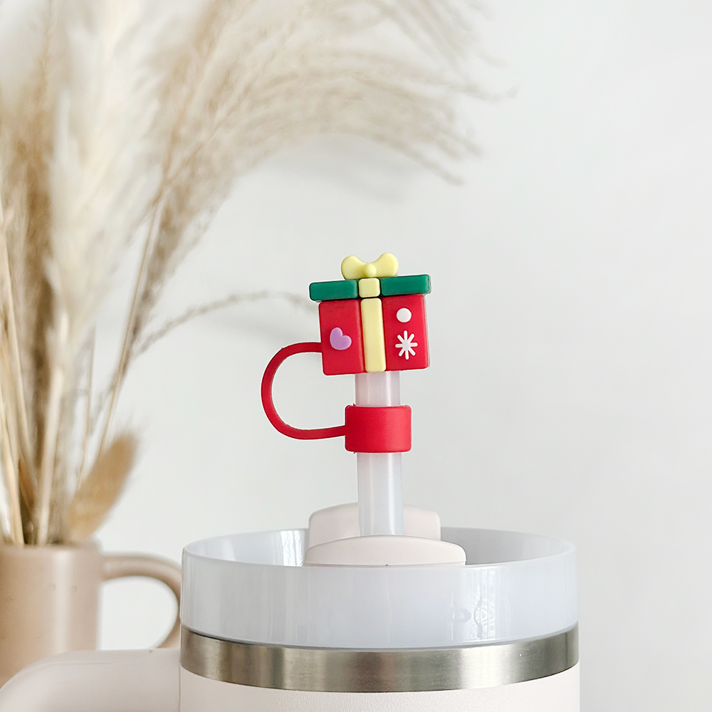 Noel Hediyesi Pipet Kılıfı