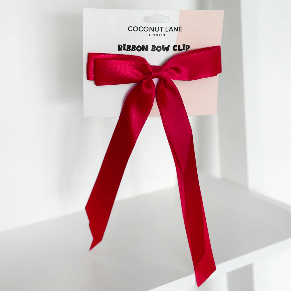 Kurdeleli Fiyonk Toka - Kiraz Kırmızısı