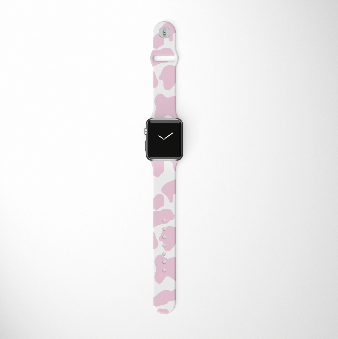 Pembe İnek Apple Watch Kayışı