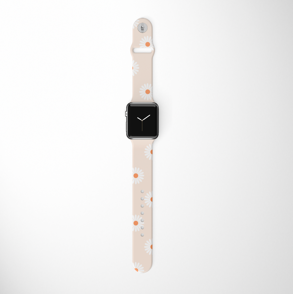 Nötr Papatyalar Apple Watch Kayışı