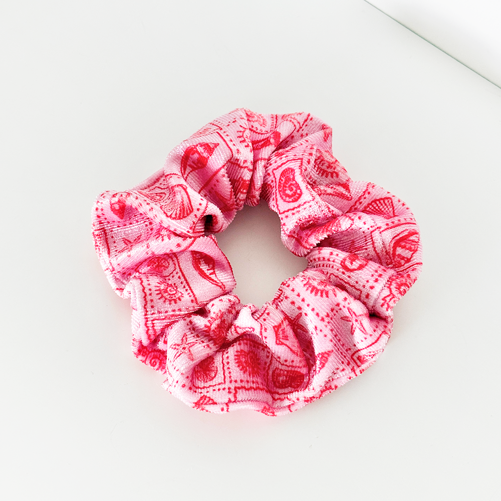 Seashell Riviera Scrunchie