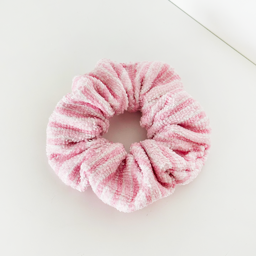 TOWEL Scrunchie - Powder Stripes