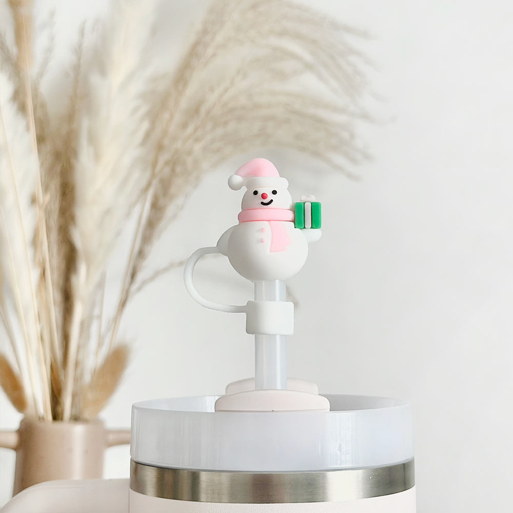 Pembe Kardan Adam Pipet Kılıfı