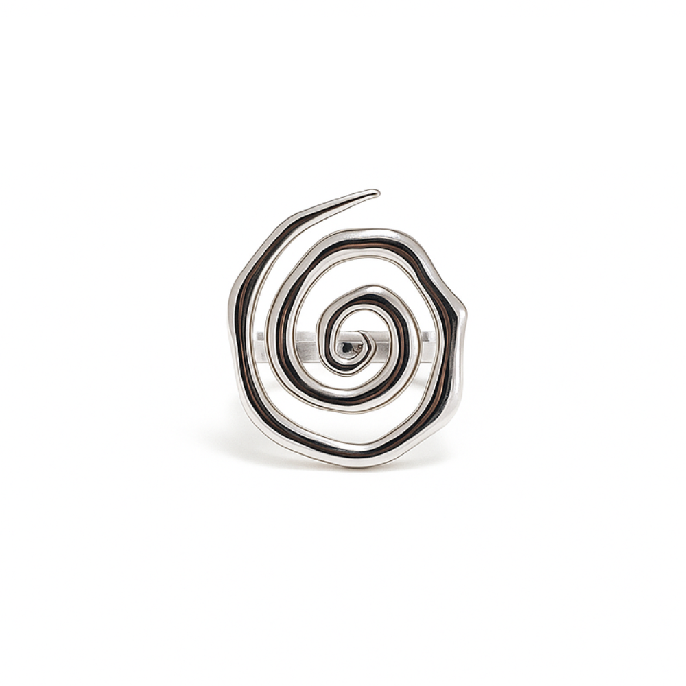 Sunset Spiral Ring