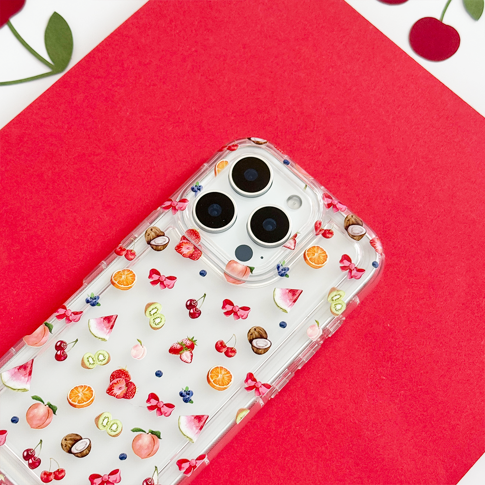 Şeffaf Telefon Kılıfı - Tutti Fruiti